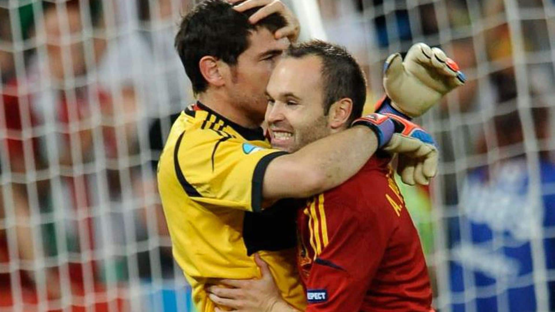 casillas iniesta getty