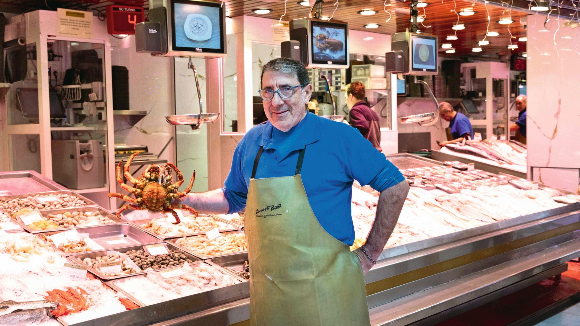 Pescadería Ernesto Prieto Mercado de Chamartín