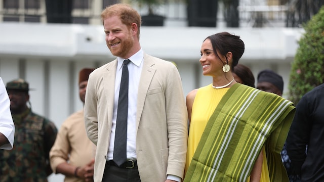 El Príncipe Harry y Meghan Markle, los Duques de Sussexx, en Nigeria