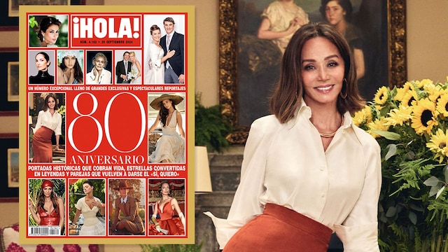 Isabel Preysler en su casa