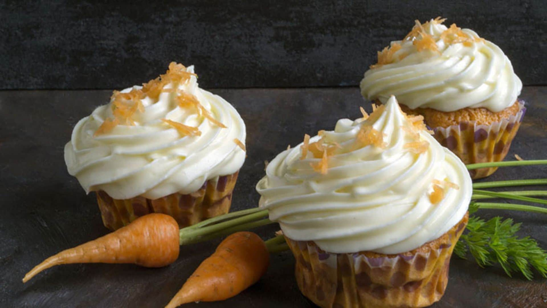 'Cupcakes' de 'carrot cake'