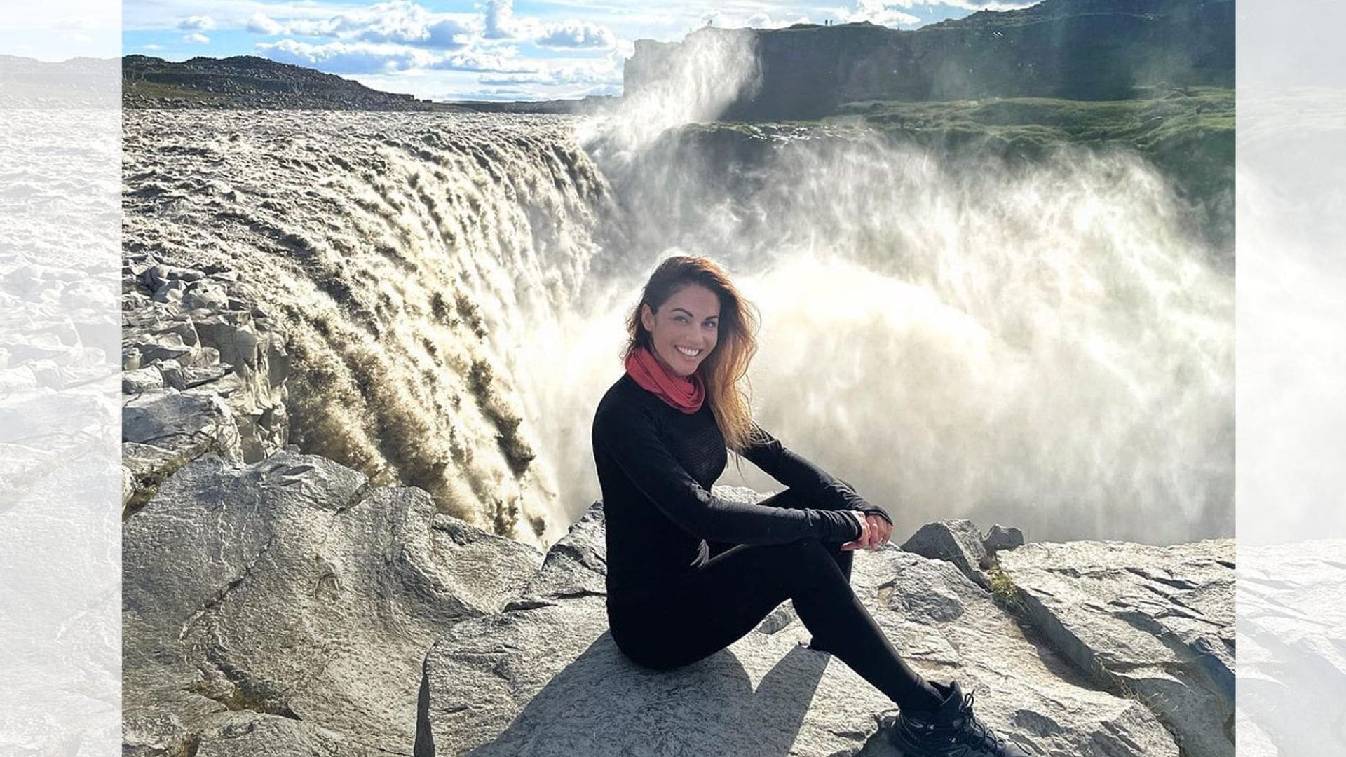 De la playa a los glaciares: Lara Álvarez desvela con quién se ha ido de viaje