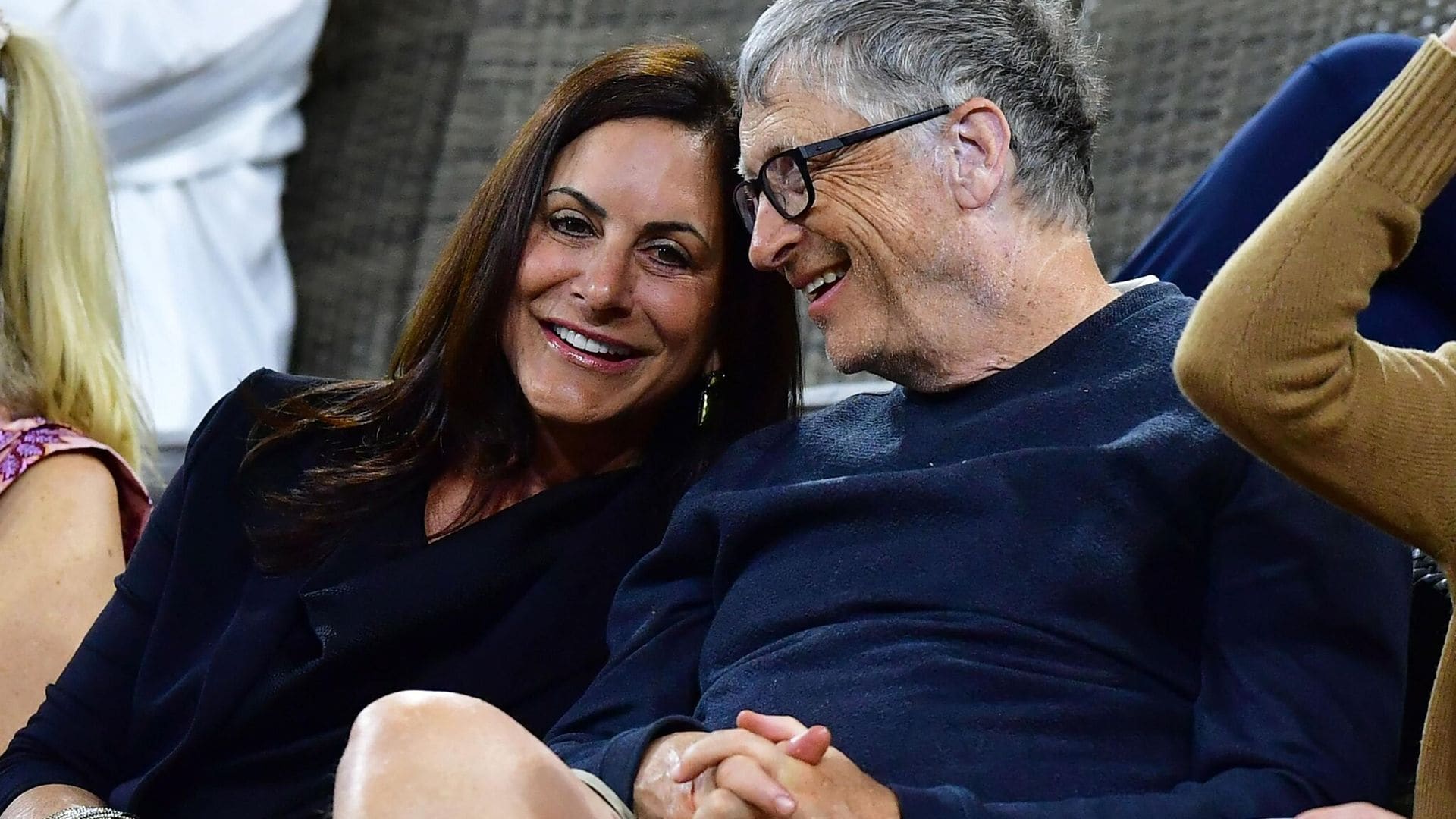 Bill Gates, nueva cita en el tenis con su misteriosa acompañante