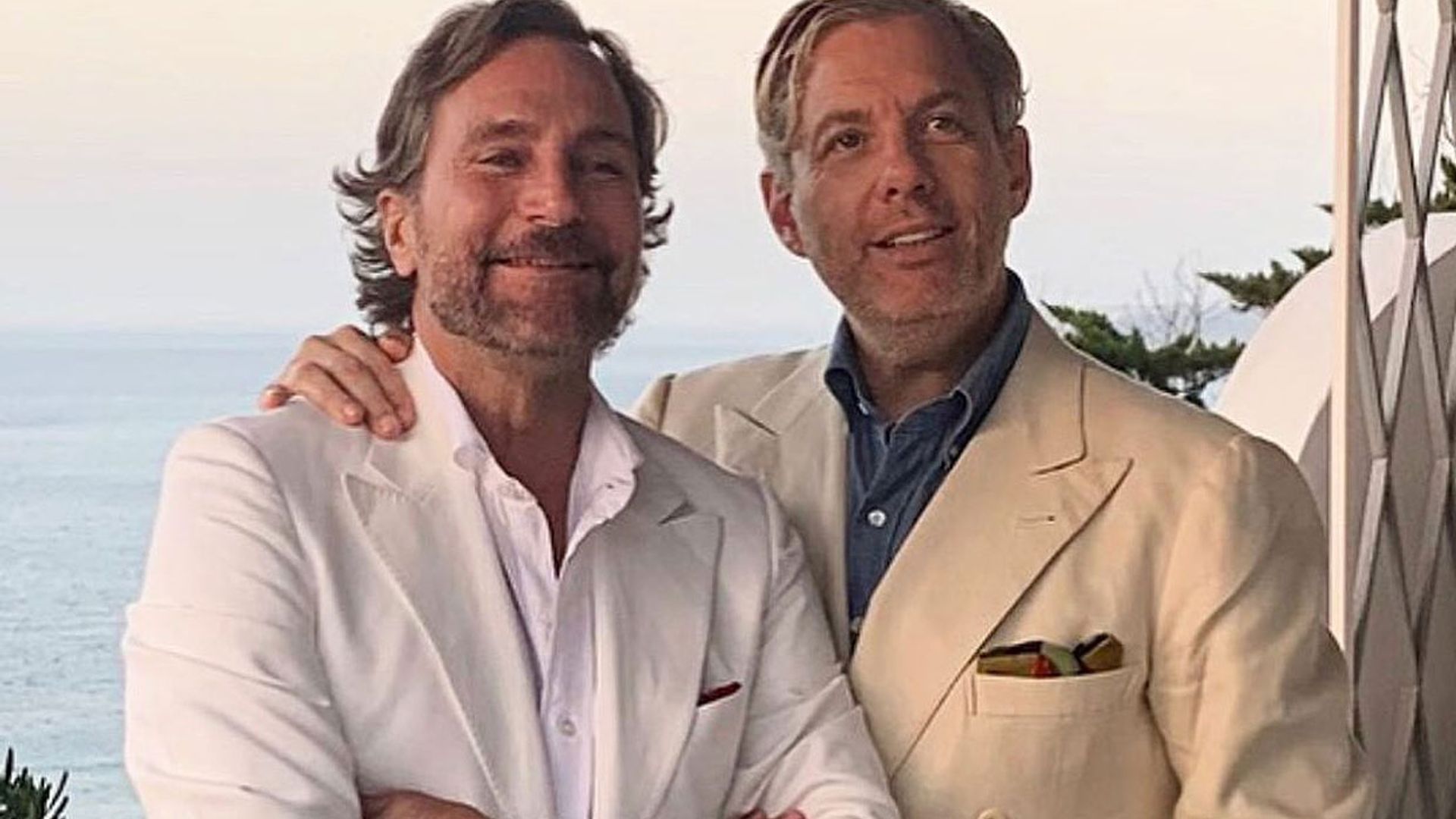 James Costos y Michael Smith celebran el 4 de julio a lo grande: a bordo de un yate lleno de famosos en Mallorca