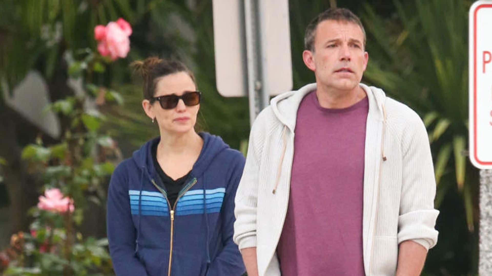 Esto hacía Jennifer Lopez mientras Ben Affleck viajaba con Jennifer Garner a Connecticut