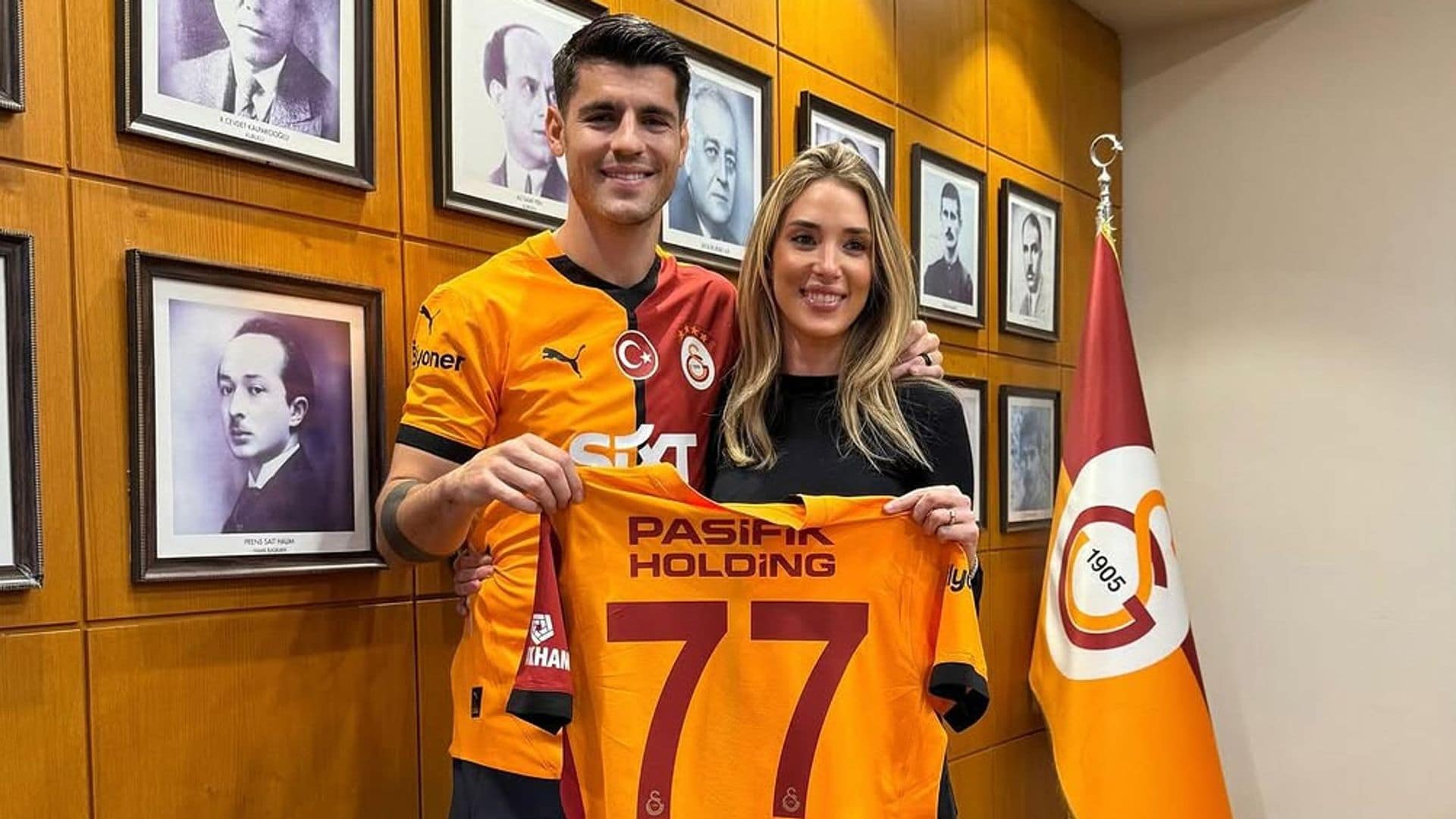 Alice Campello y Álvaro Morata, juntos en Turquía para el inicio de su nueva etapa