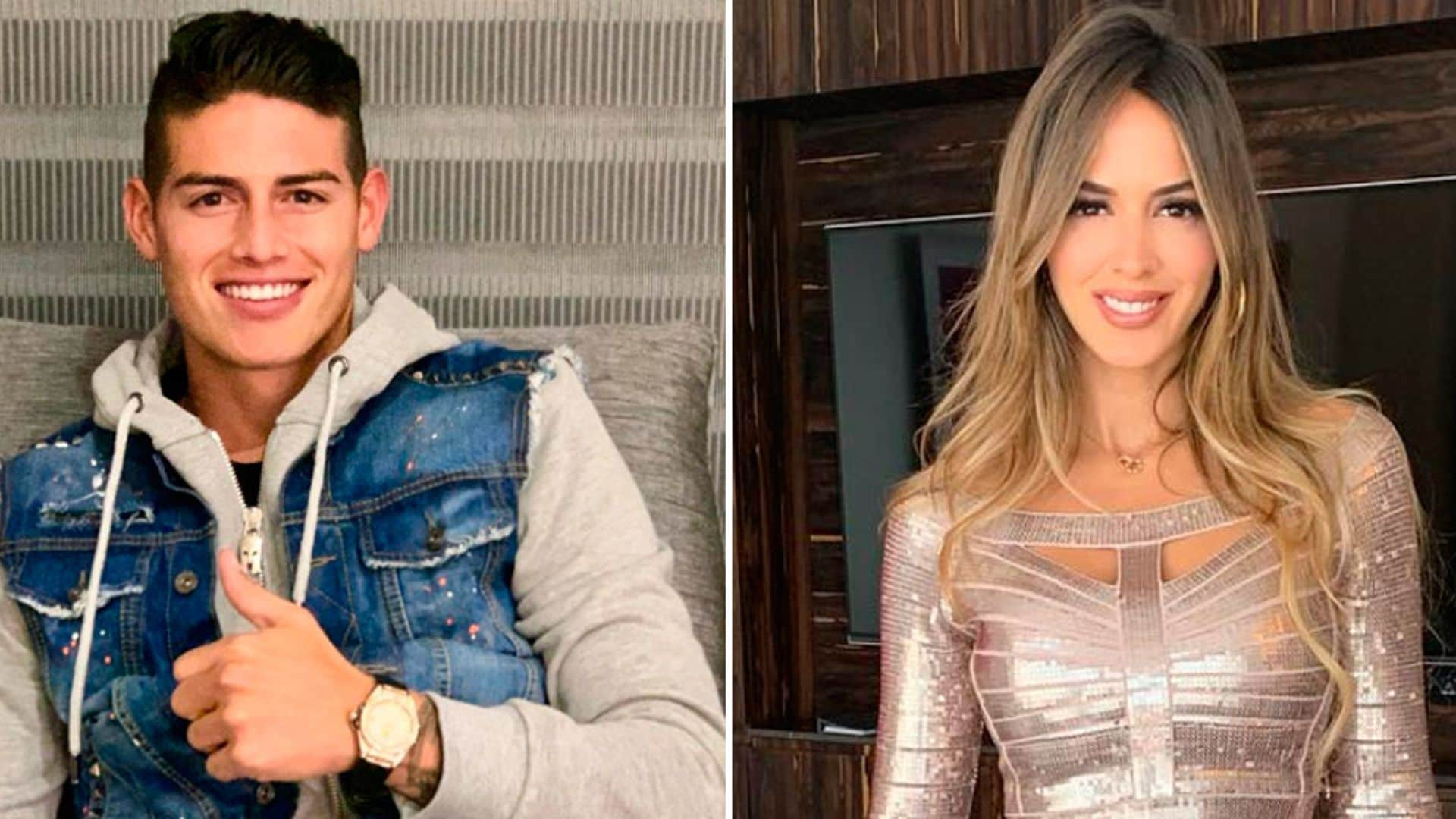 James Rodríguez confirma su relación con Shannon de Lima