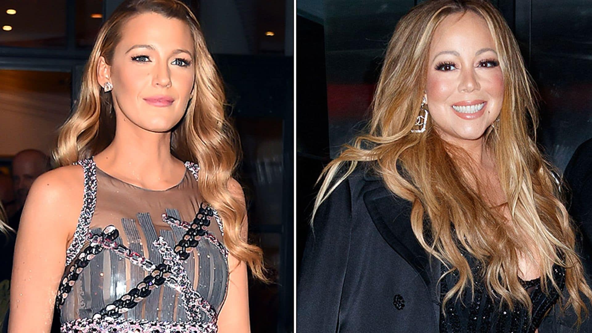 Nunca adivinarías lo que tienen en común Blake Lively y Mariah Carey