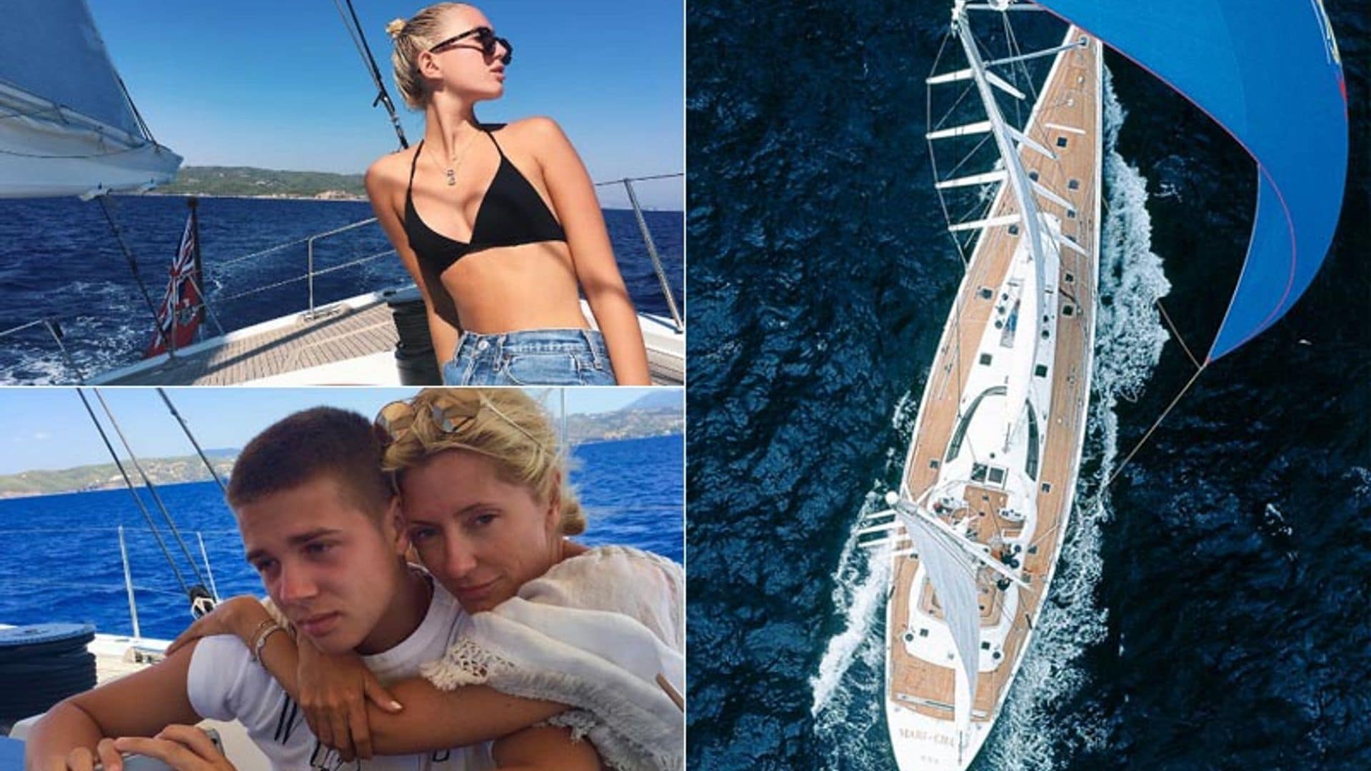 Entramos en el impresionante velero de Pablo y Marie Chantal de Grecia... ¡Está en venta!