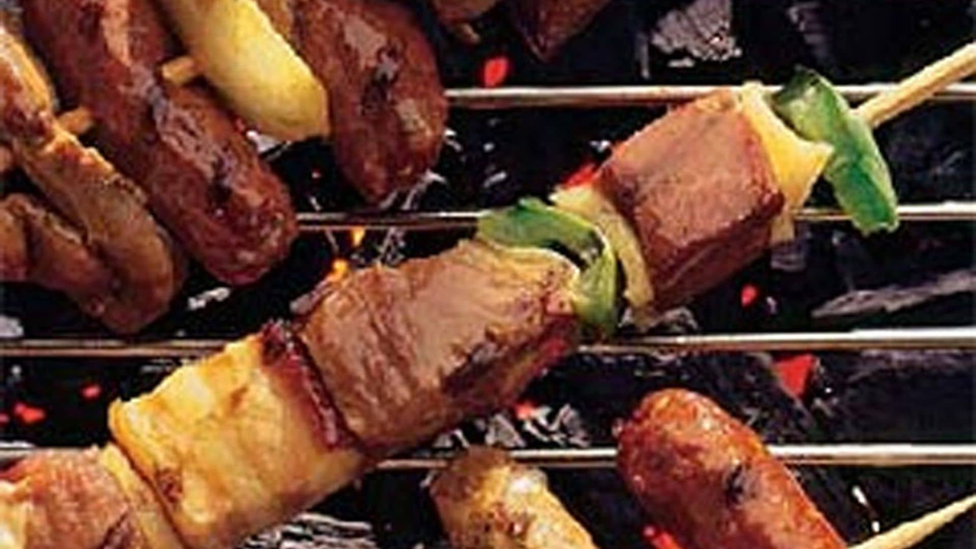 Cuarteto de pinchos con especias