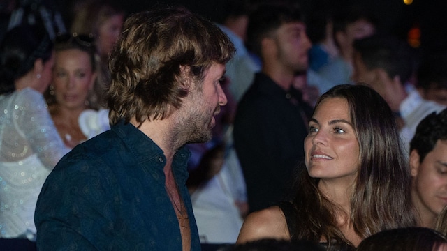 Amaia Salamanca y Rosauro Varo en el concierto de Taburete en Starlite Occident, Marbella, agosto de 2024