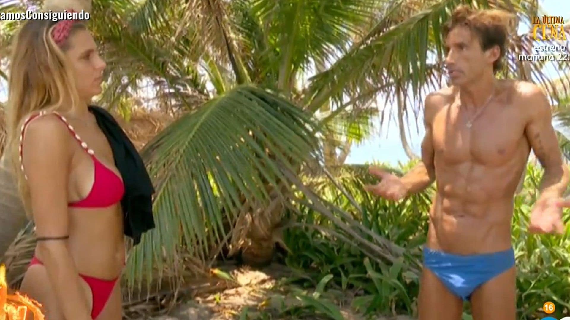 La visita de Ivana a la isla deriva en una pelea con Hugo por su ruptura