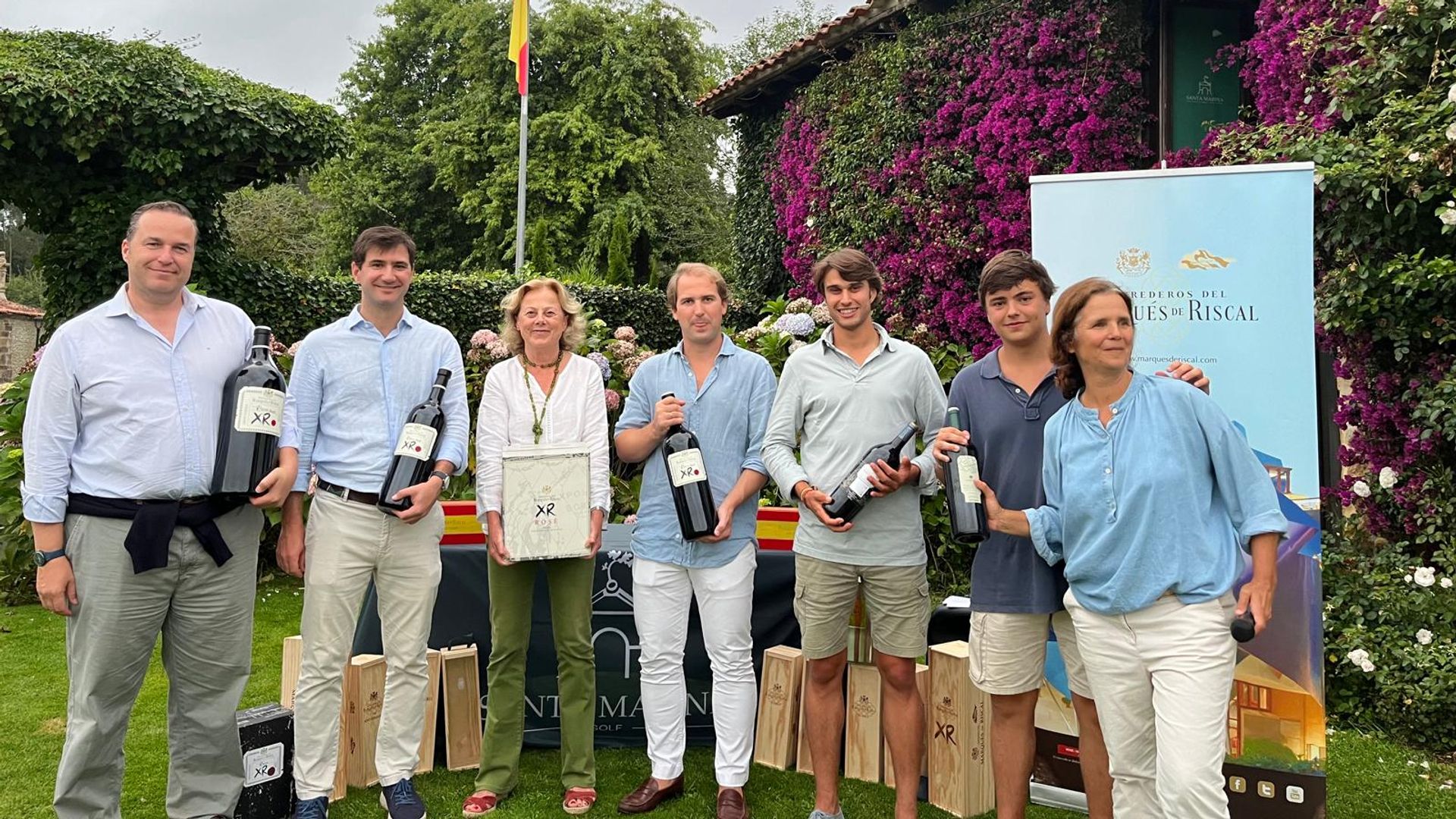 El VII Torneo Marqués de Riscal se celebra en el Golf Santa Marina con éxito de participantes