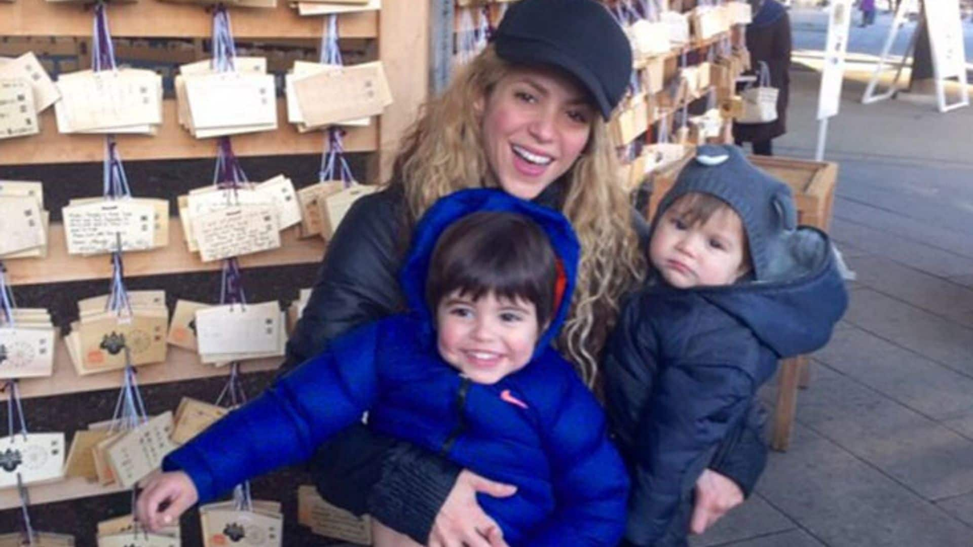 Milan y Sasha, los 'dos deseos hechos realidad' de Shakira