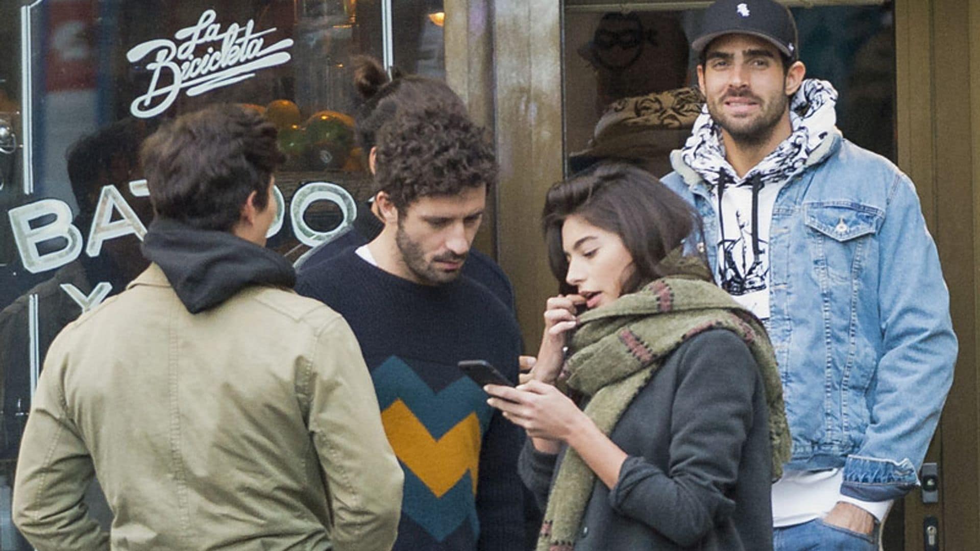 Rocío Crusset y Juan Betancourt, juntos por las calles de Madrid