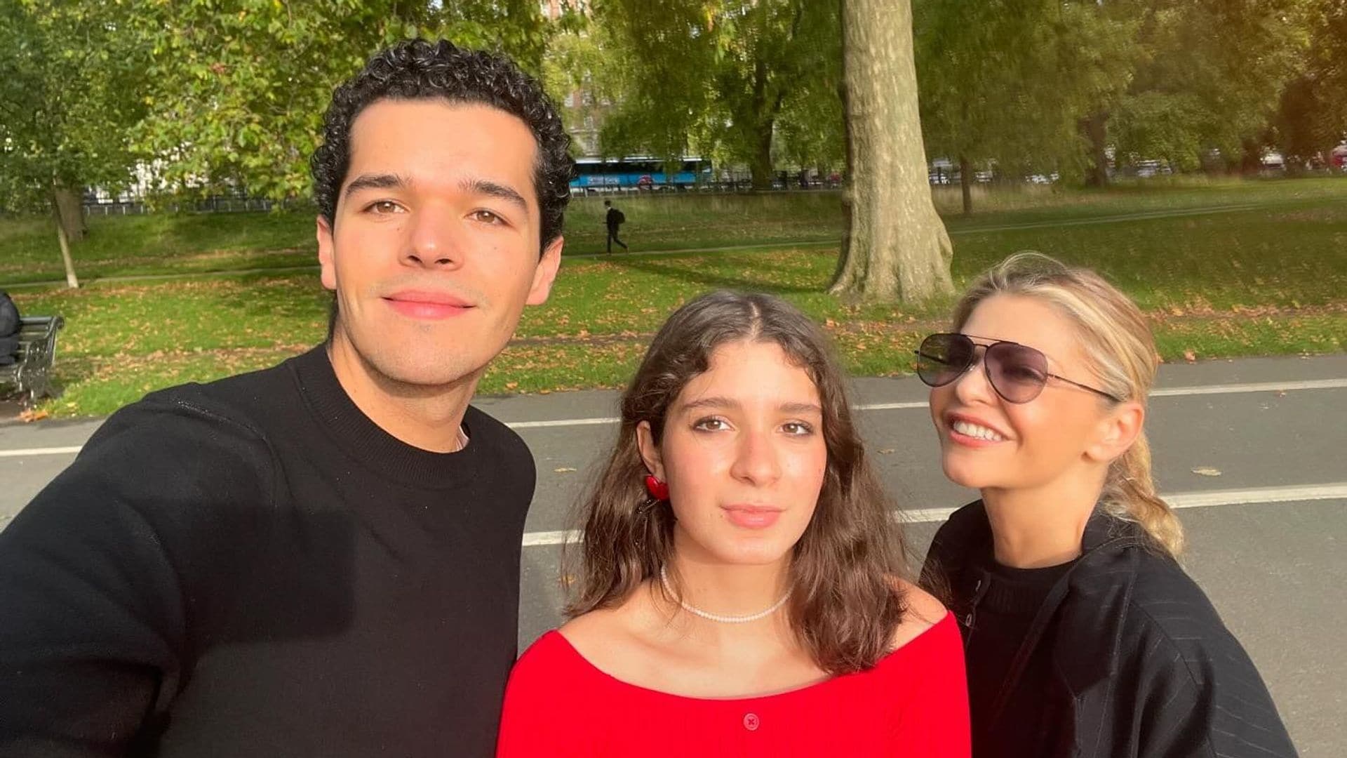 Itatí Cantoral presume vistazos de su escapada por Londres junto a sus hijos