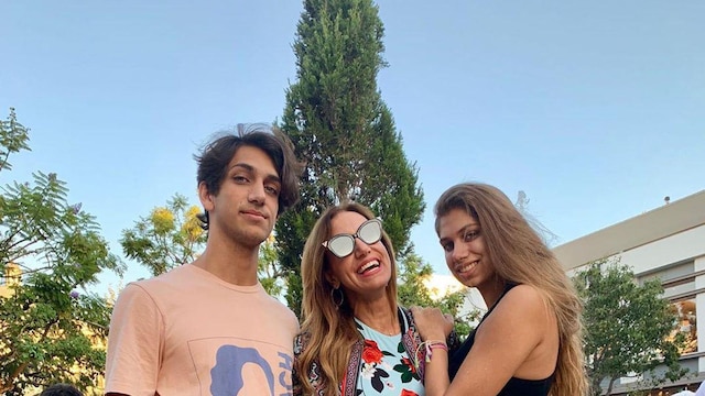 lili estefan y sus hijos