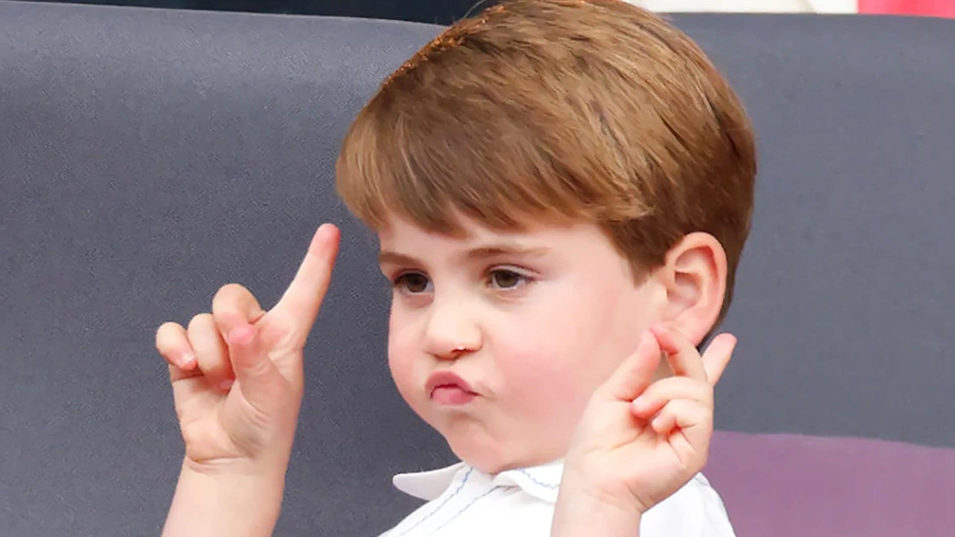 Los momentos más divertidos del príncipe Louis en su quinto cumpleaños