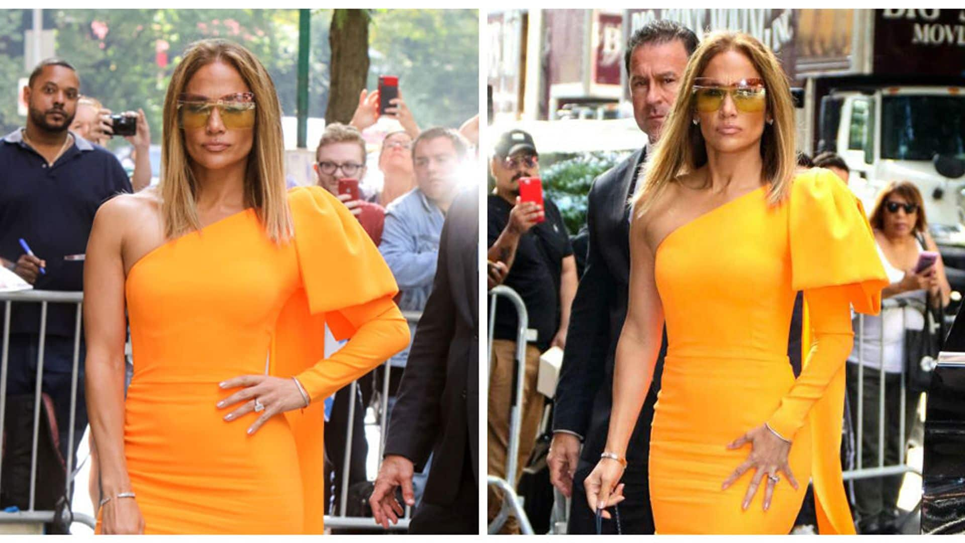 Jennifer Lopez o cómo llevar cinco tendencias en un solo look