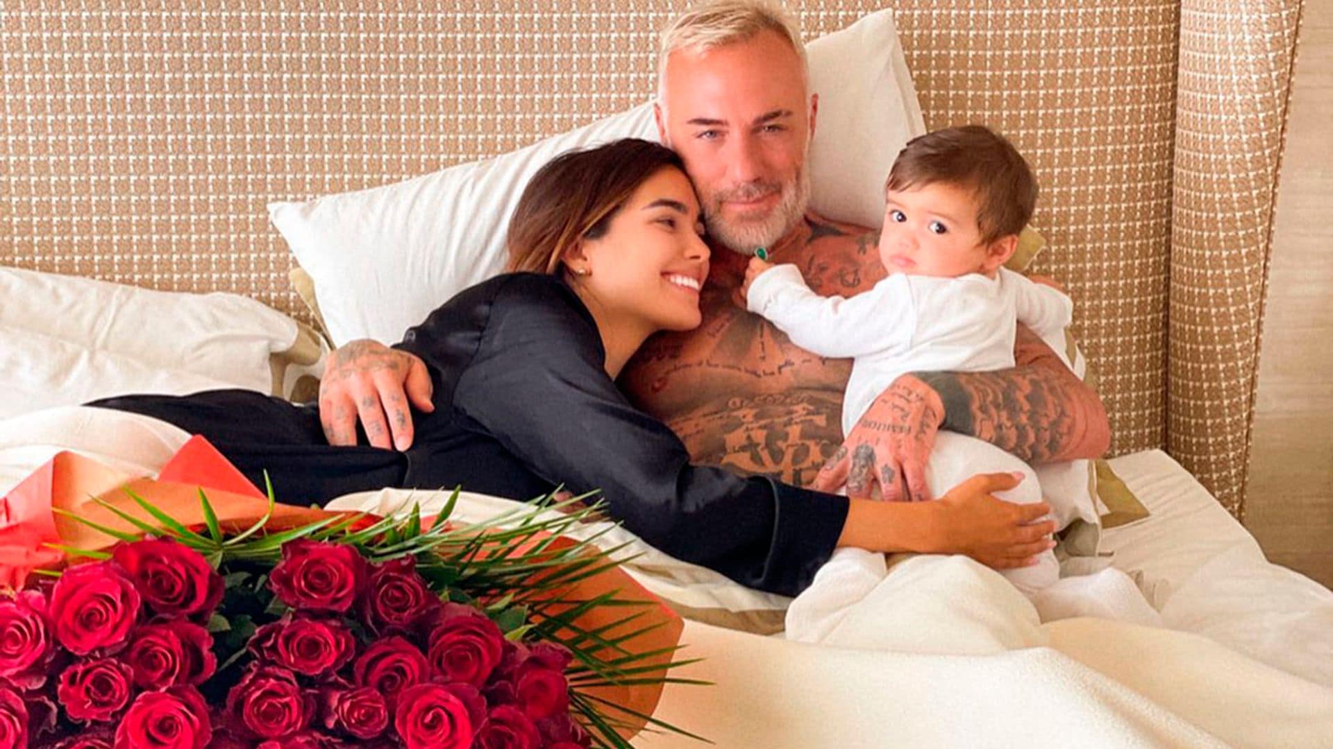 El espectacular recibimiento a Gianluca Vacchi y su familia en su mansión de Bolonia tras varios meses en Miami