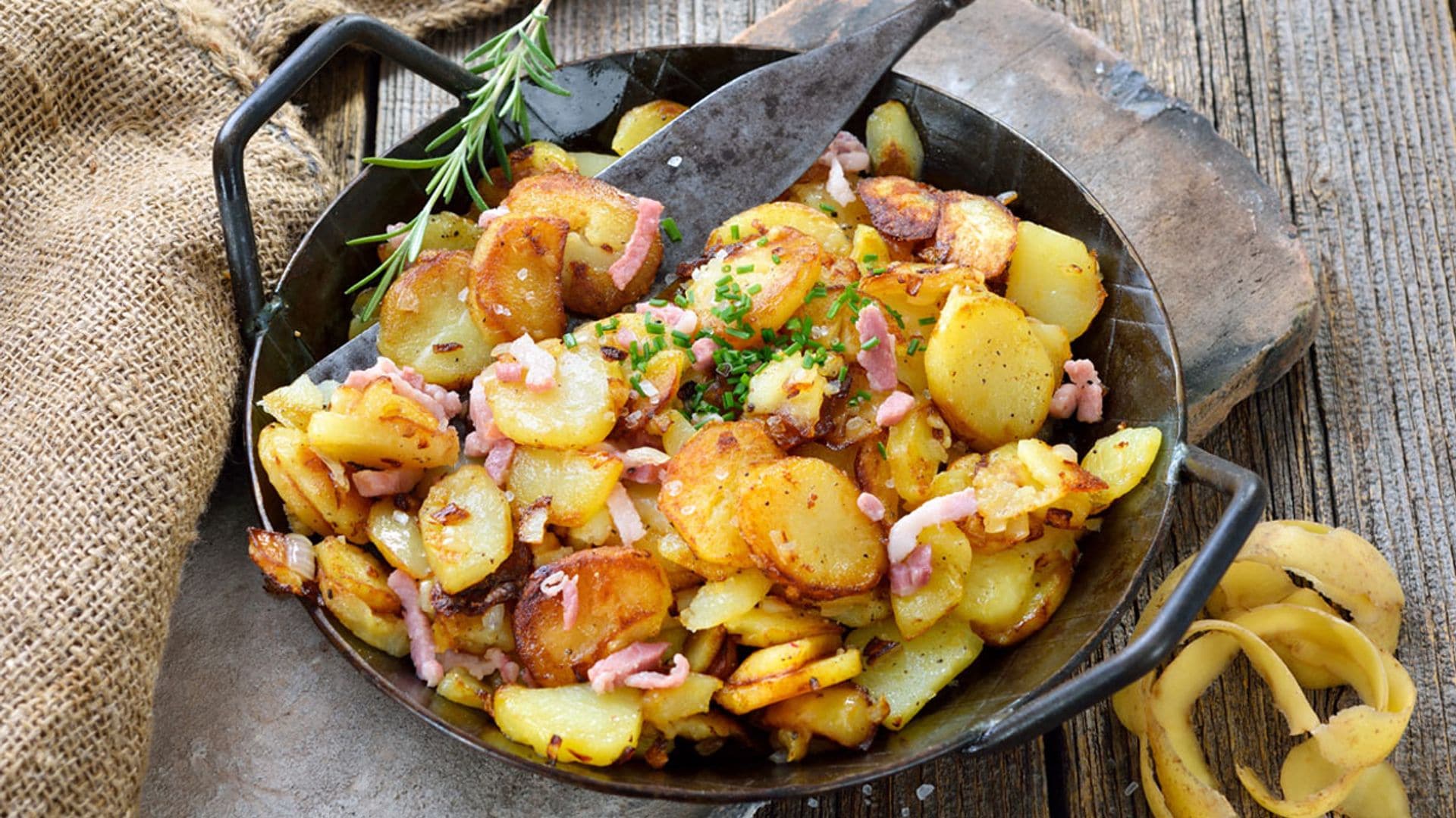 ‘Bratkartoffeln’ (patatas al estilo alemán)