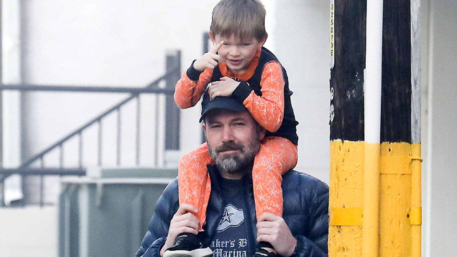 Deporte en familia, la mejor medicina para Ben Affleck