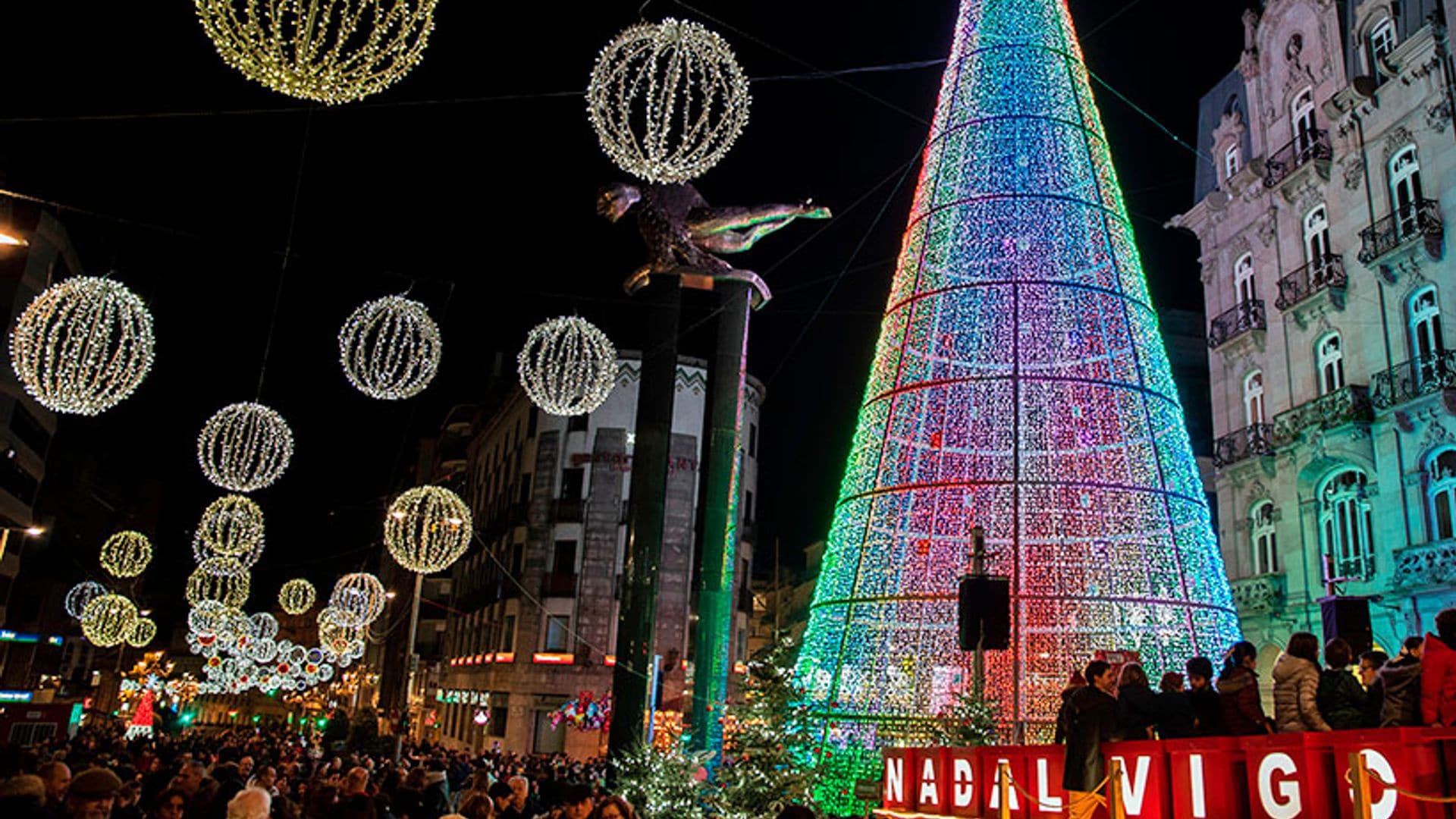 Las mejores luces del planeta (y más), esta Navidad en Vigo