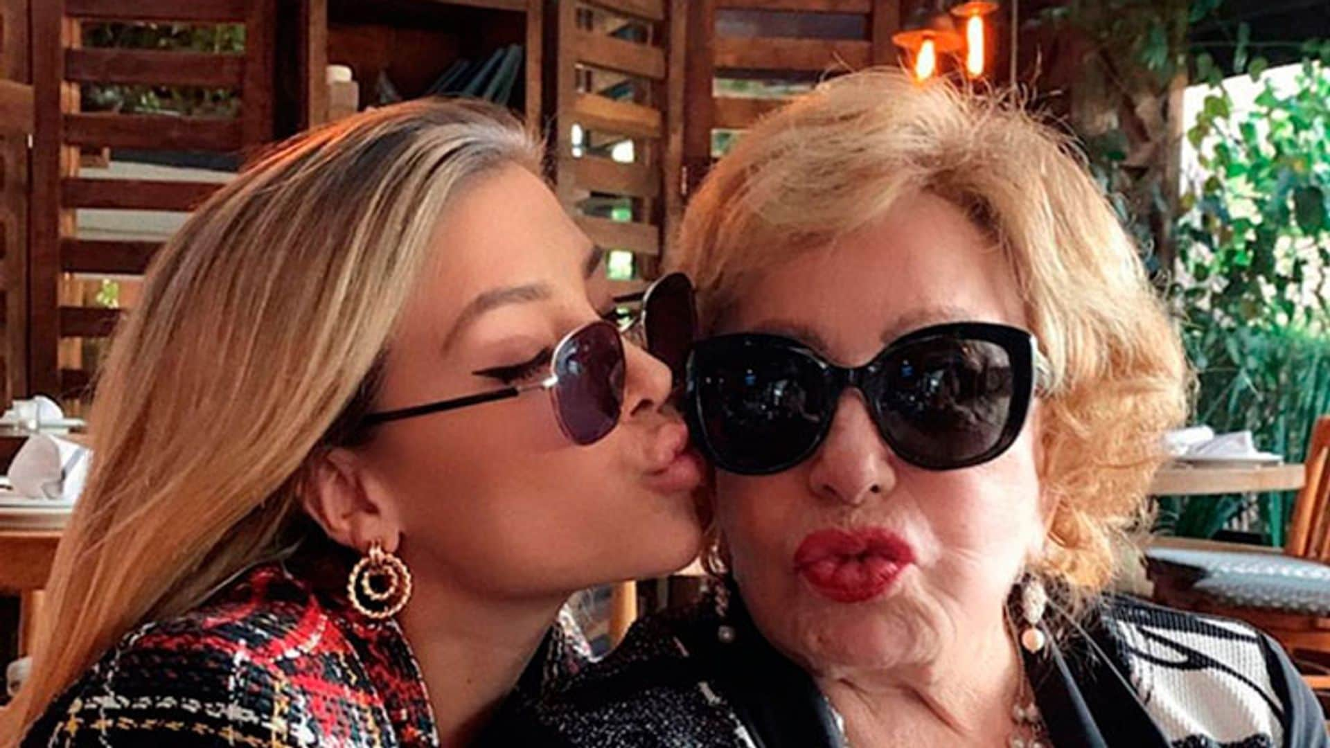 Desde París, Michelle Salas celebra a doña Silvia Pinal: ‘¡Felicidades a la reina de mi corazón!’