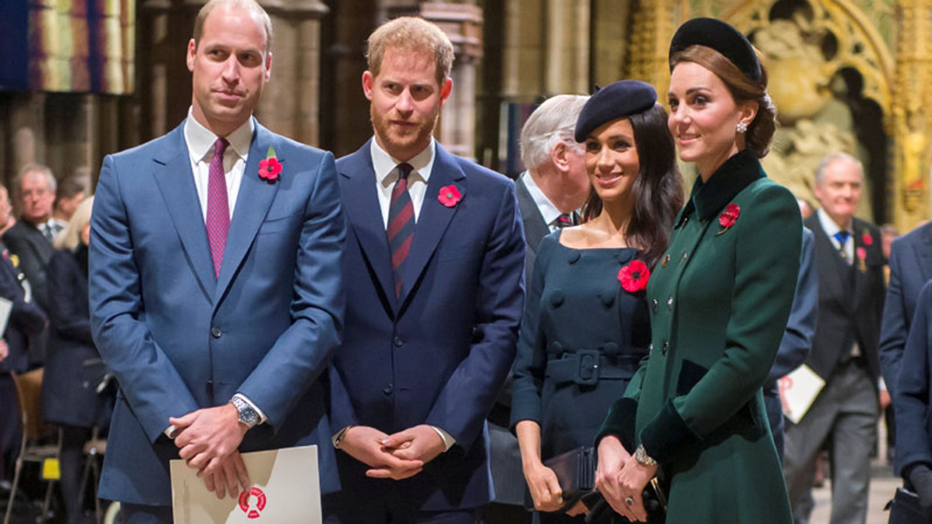 Los duques de Sussex celebran juntos por primera vez el Día del Armisticio