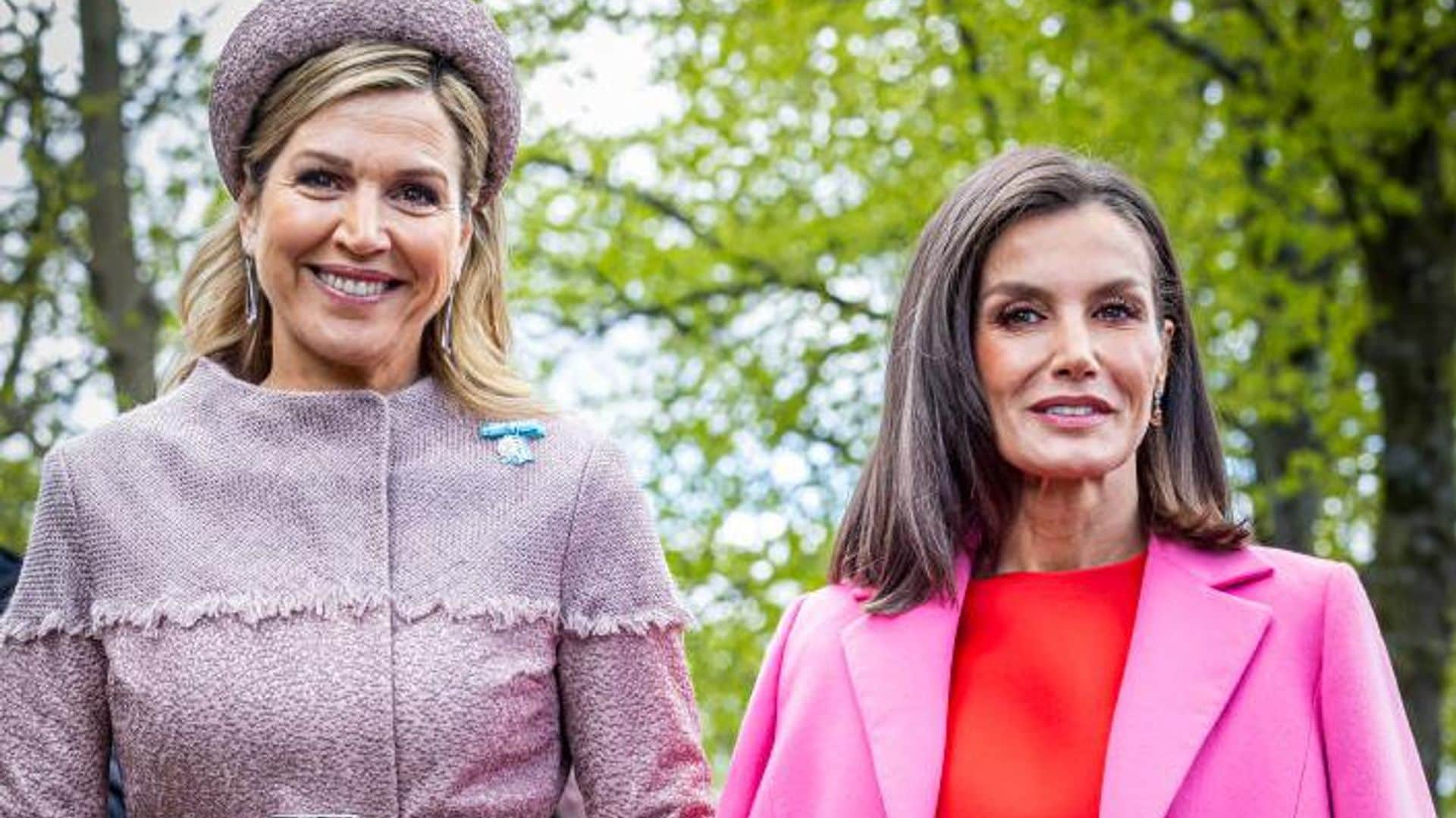 La evolución de estilo de dos reinas: Letizia y Máxima