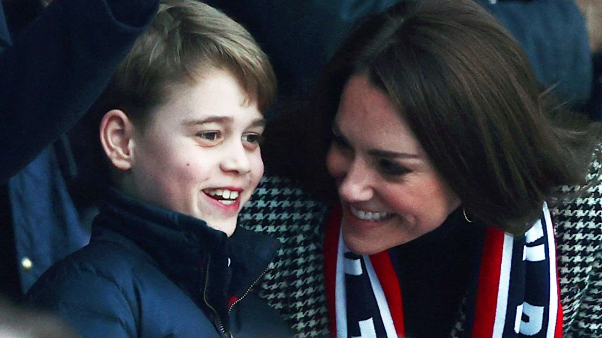 ¡Orgullo de madre! Kate Middleton no se pierde un partido de rugby de George