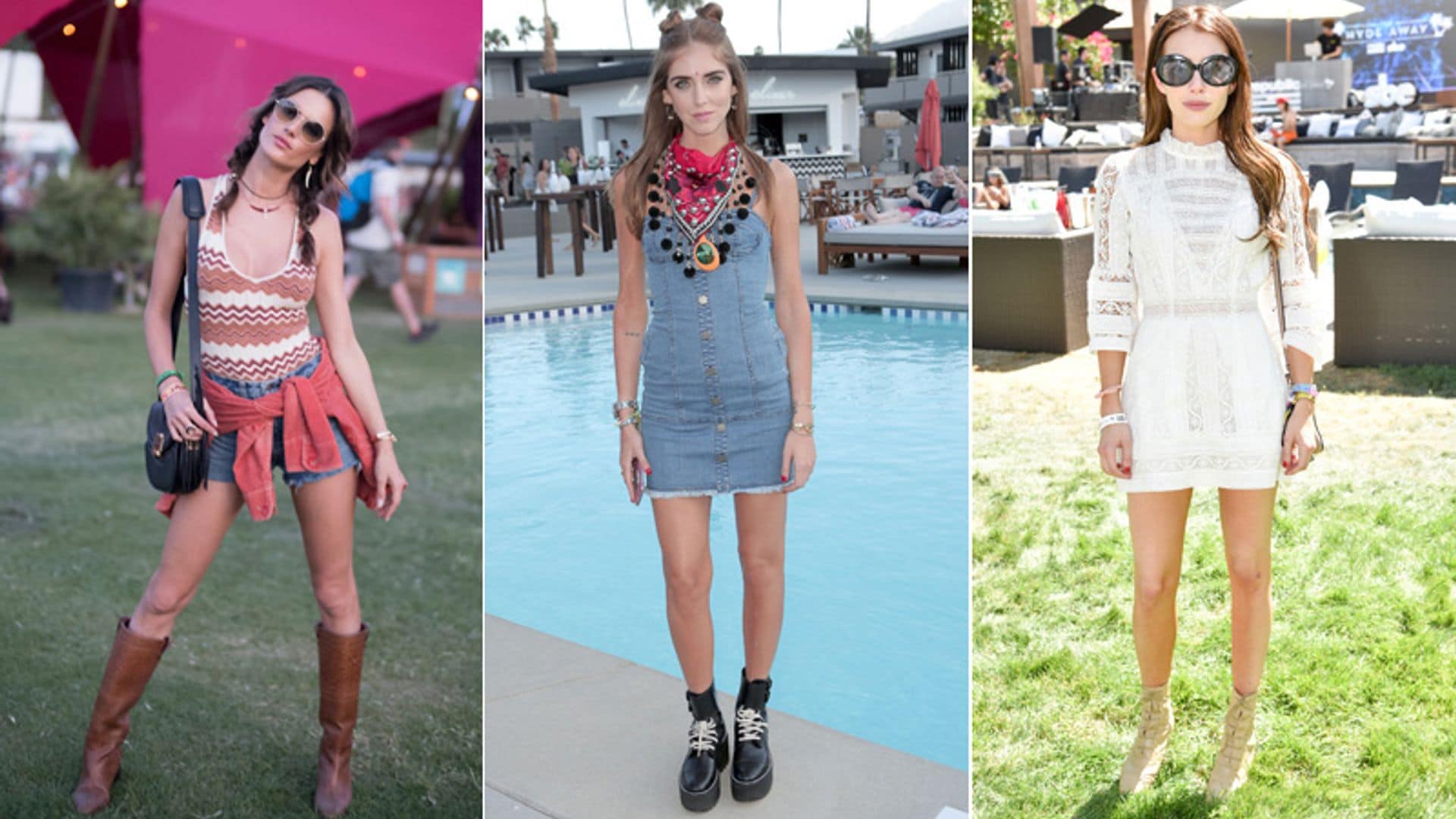 ¿Vas de festival? Emma Roberts y otras 'celebs'  te dan las claves para acertar con tu 'look'