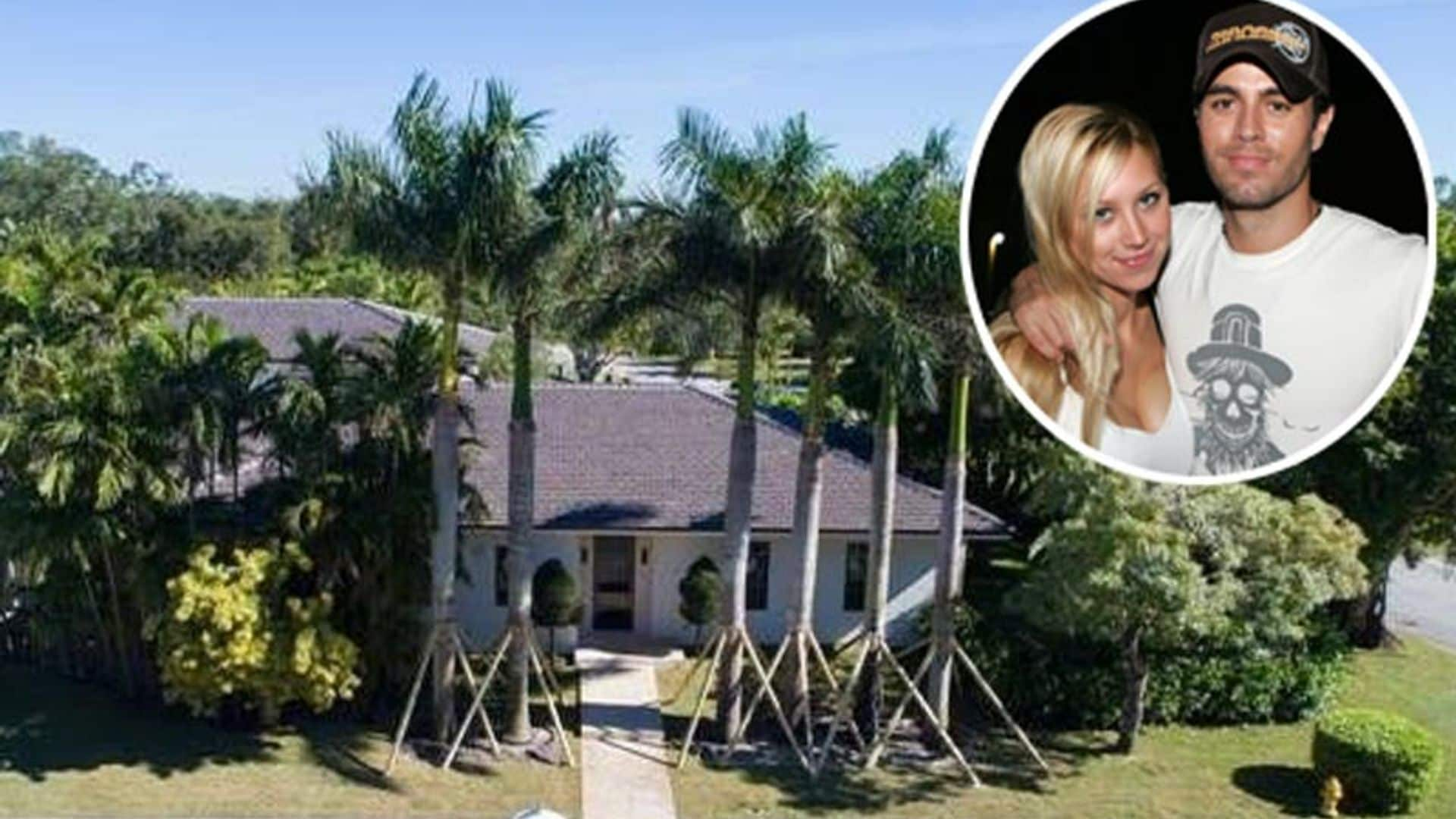 FOTOGALERÍA: Enrique Iglesias y Anna Kournikova ponen a la venta su casa de Miami, ¿quieres verla?