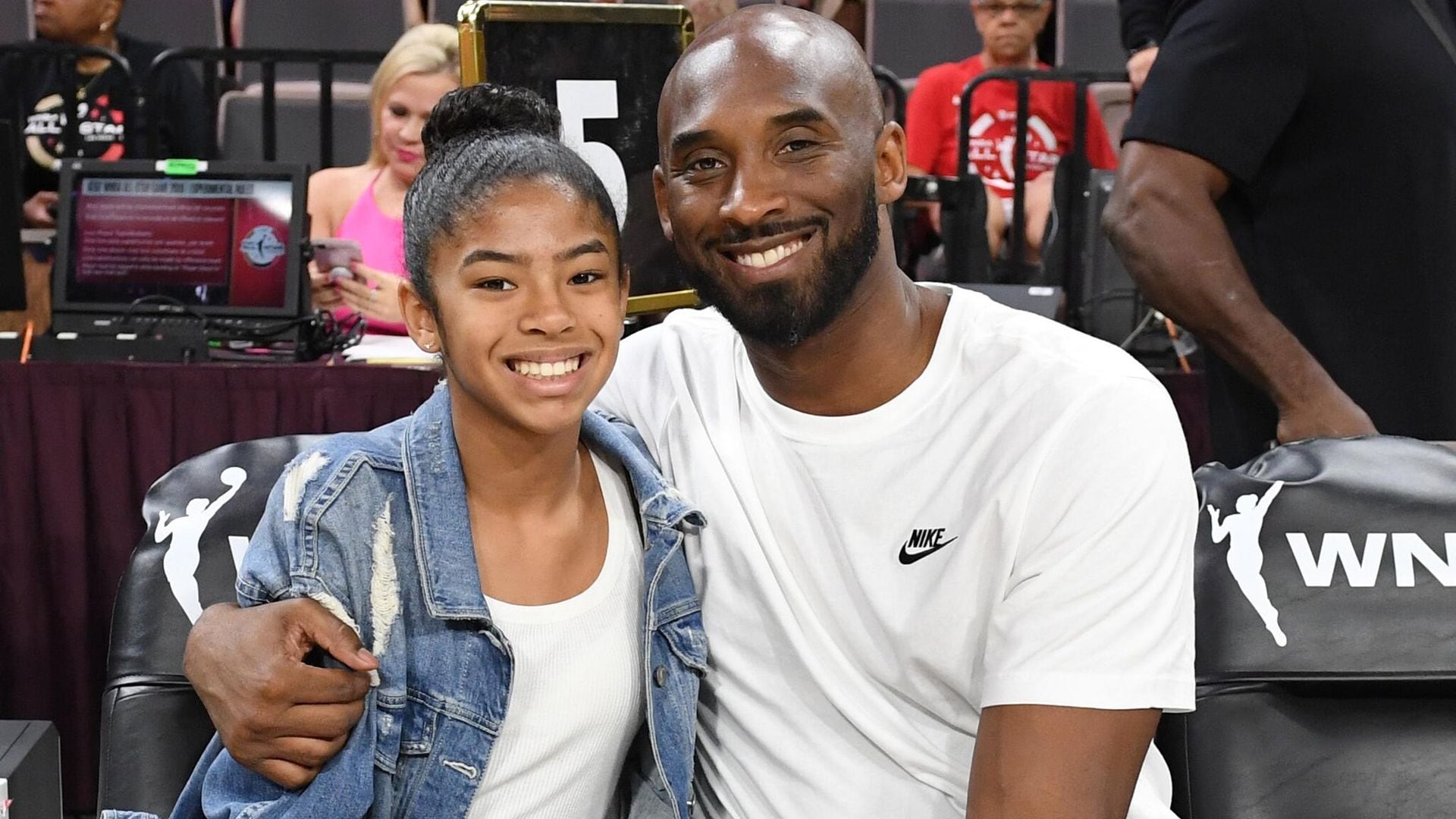 kobe bryant y su hija gigi