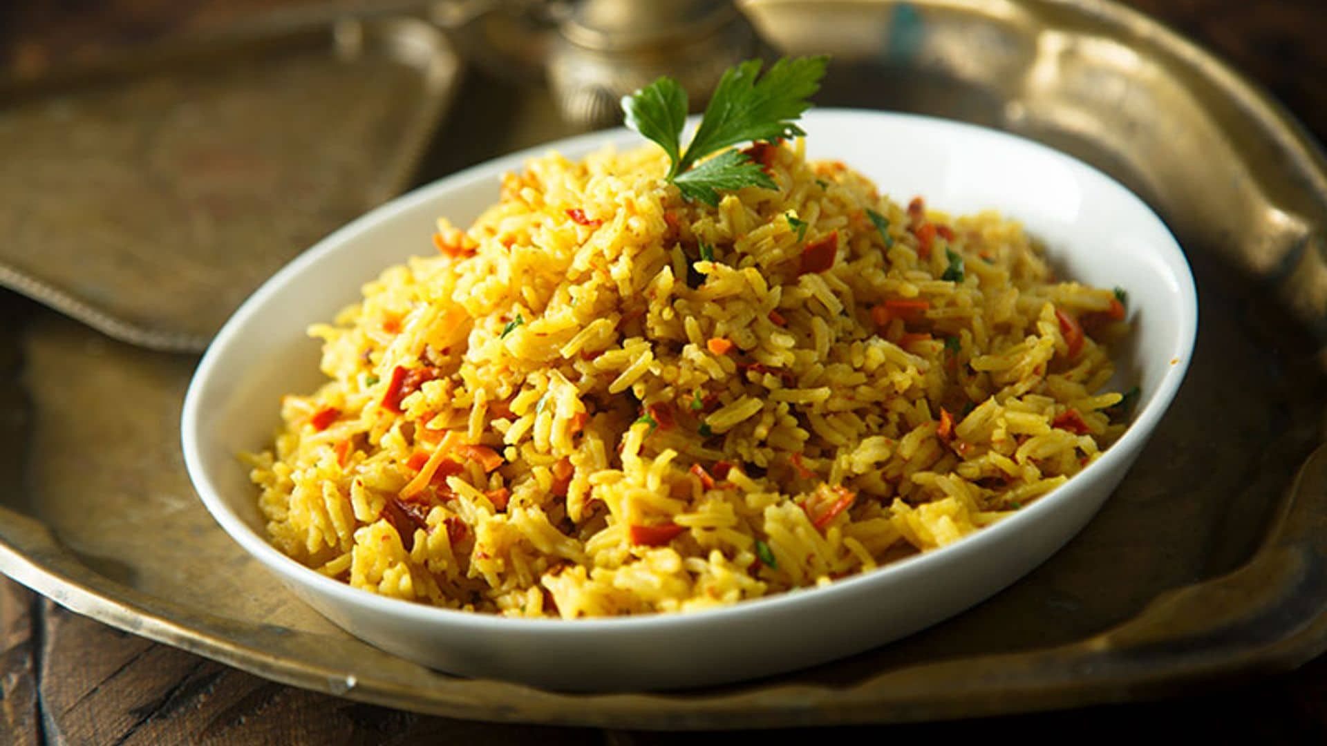 Arroz con cúrcuma