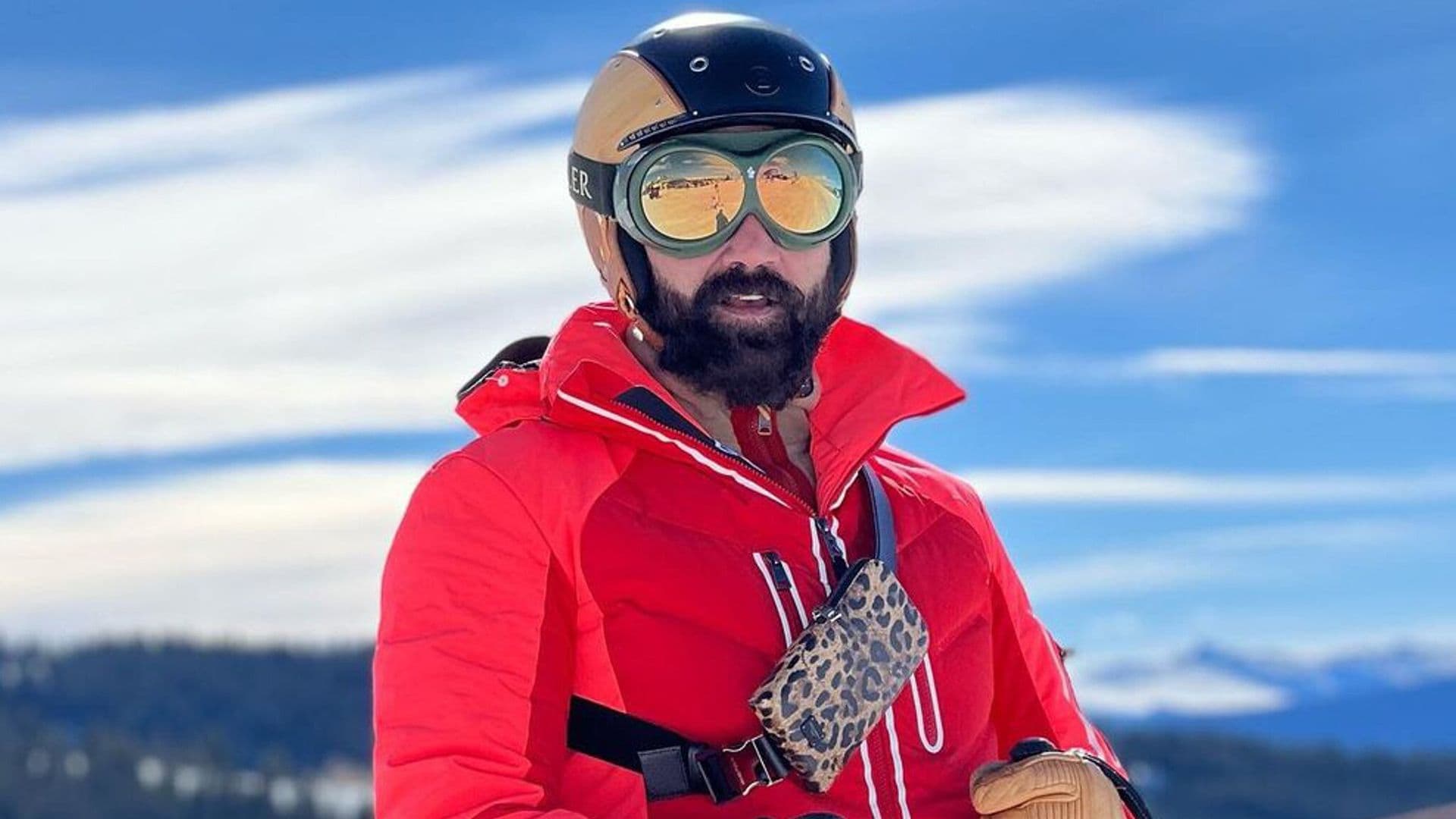 Alejandro Fernández se despeja con una escapada por la nieve junto a su novia