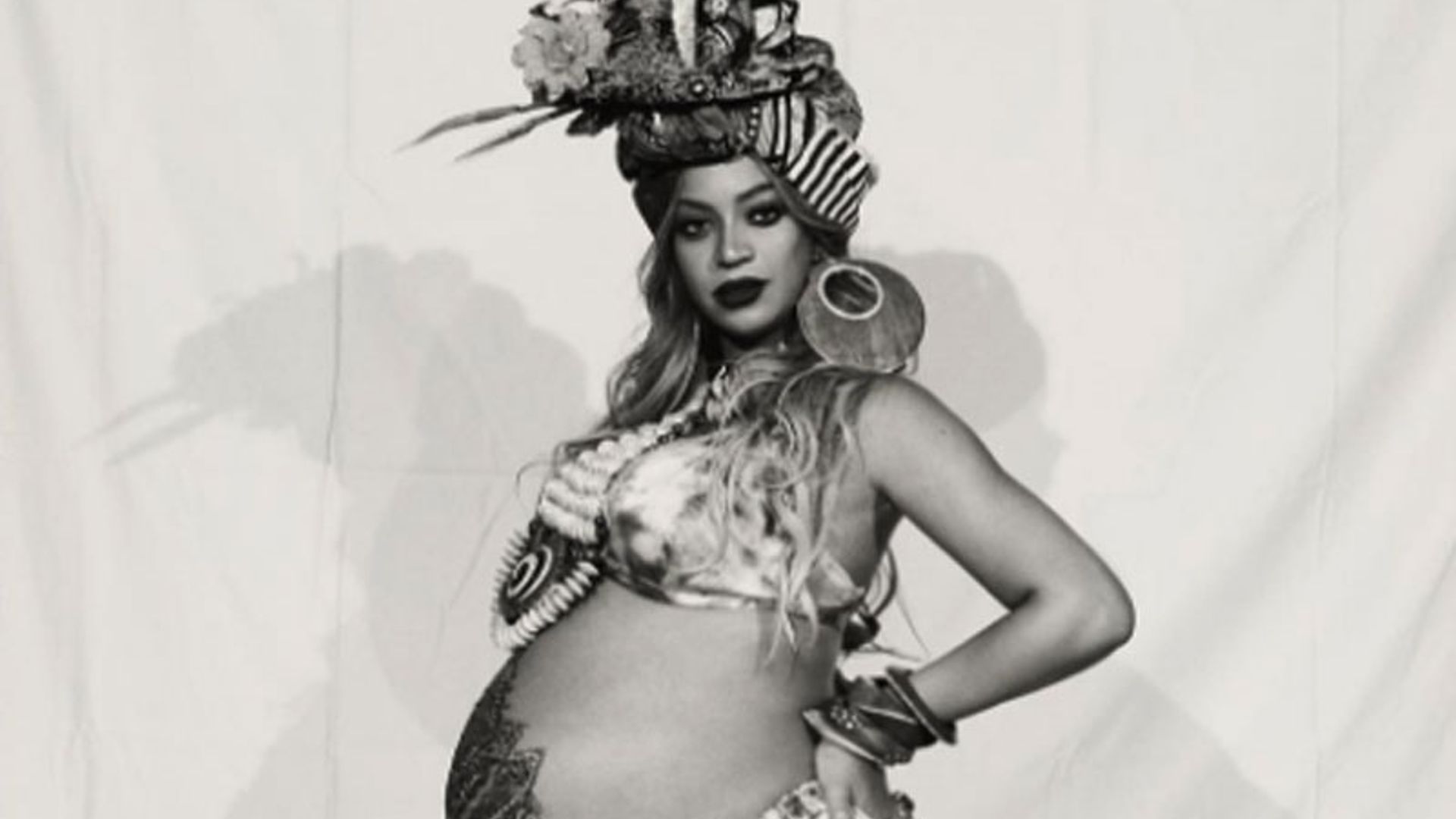 Beyoncé celebra su 'push party' con una fiesta de inspiración africana