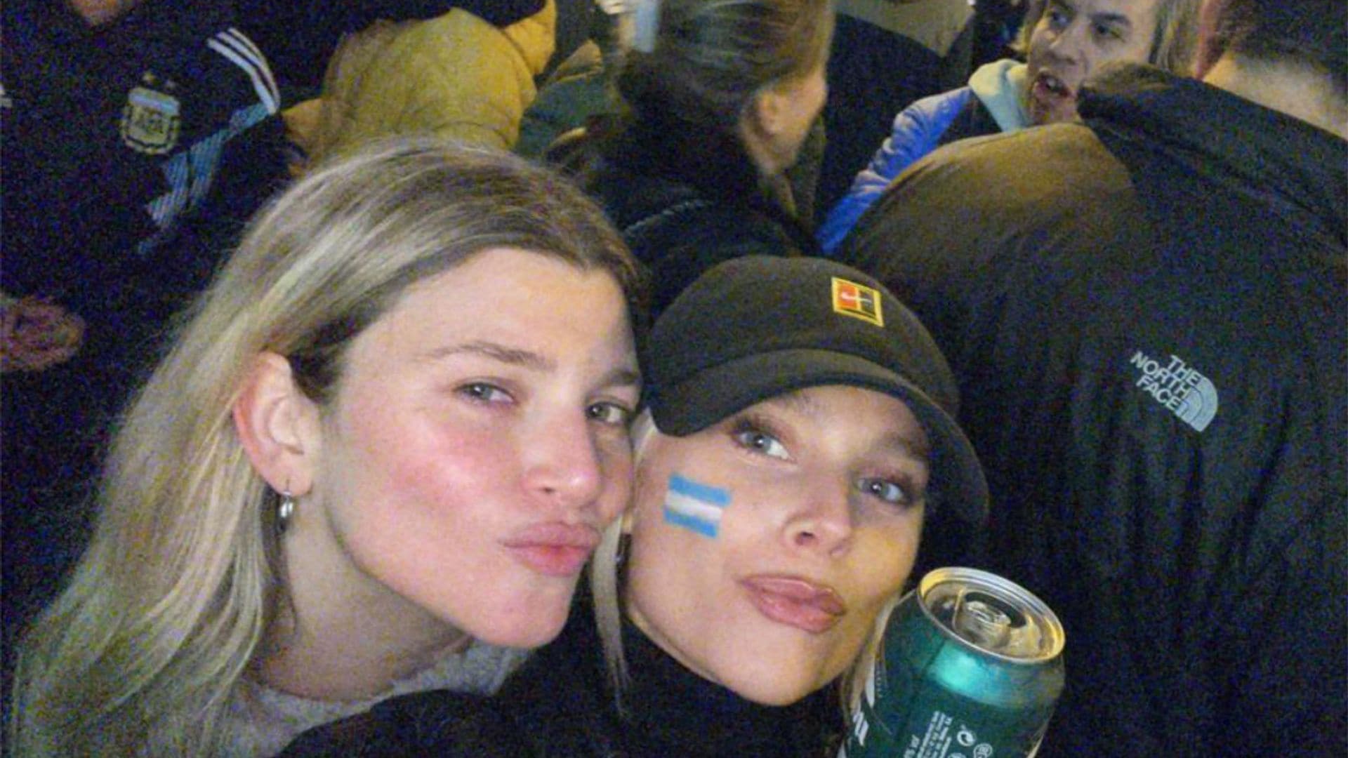 De Valentina Zenere a Chino Darín: así celebraron las 'celebs' argentinas en España el triunfo de su Selección