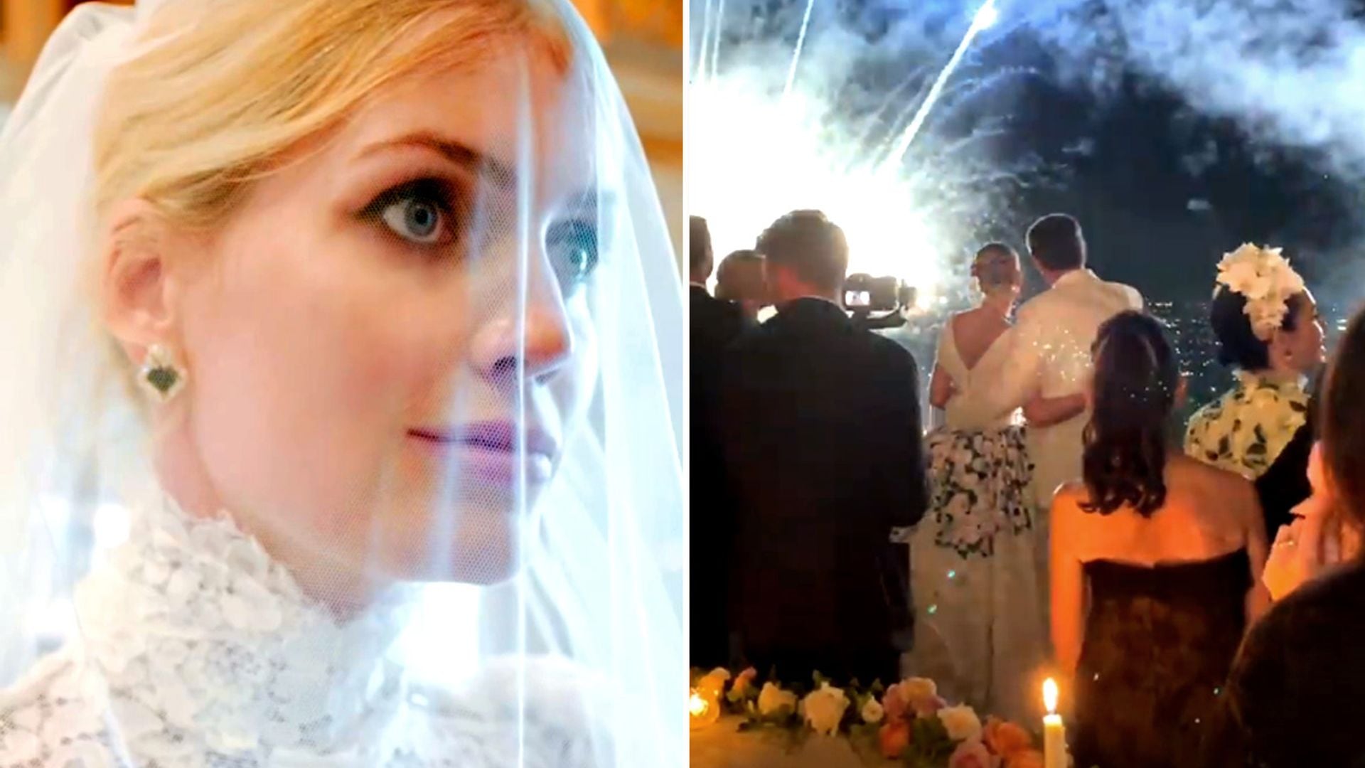 Cinco vestidos y una fiesta con fuegos artificiales: la exclusiva boda de Lady Kitty Spencer en Roma
