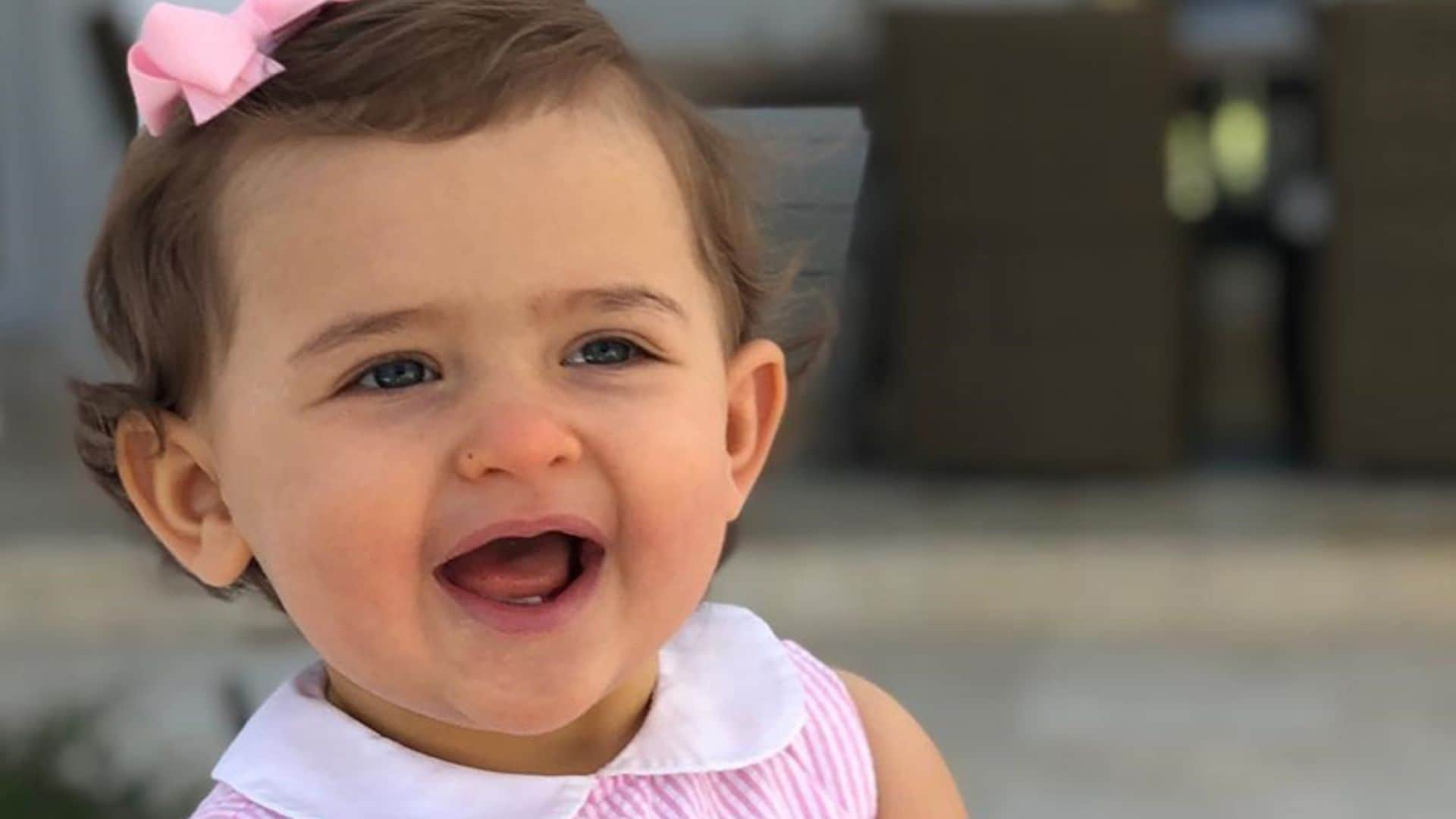 La adorable imagen con la que la Casa Real celebra el primer año de Adrienne, hija de Magdalena de Suecia