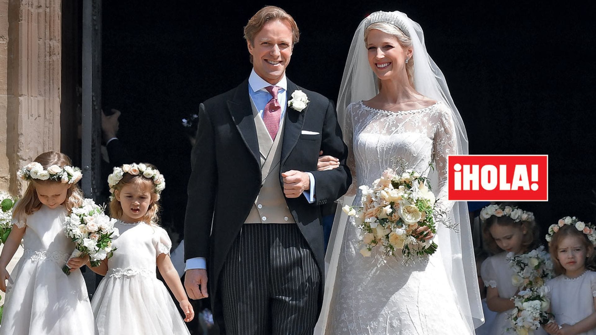 En ¡HOLA!, la espectacular boda de Lady Gabriella, en el Castillo de Windsor