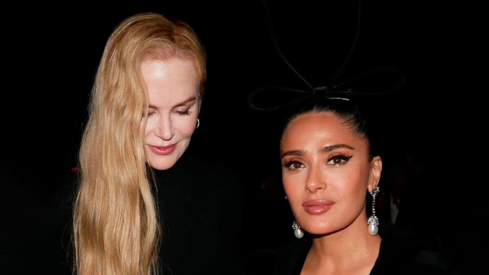 El tenso momento entre Salma Hayek y Nicole Kidman que se ha hecho viral