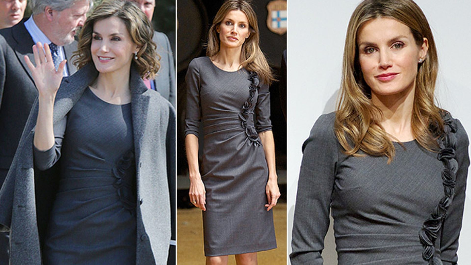 Doña Letizia saca del armario su vestido favorito