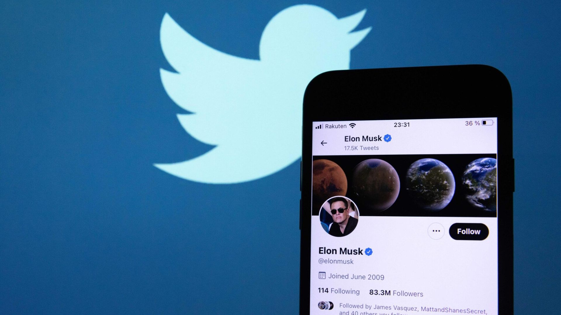 Elon Musk compra Twitter por US$44 millones