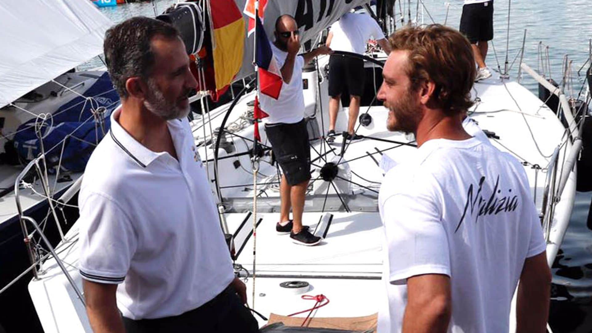 Pierre Casiraghi, gran ausente en la Copa del Rey de Vela en Palma de Mallorca