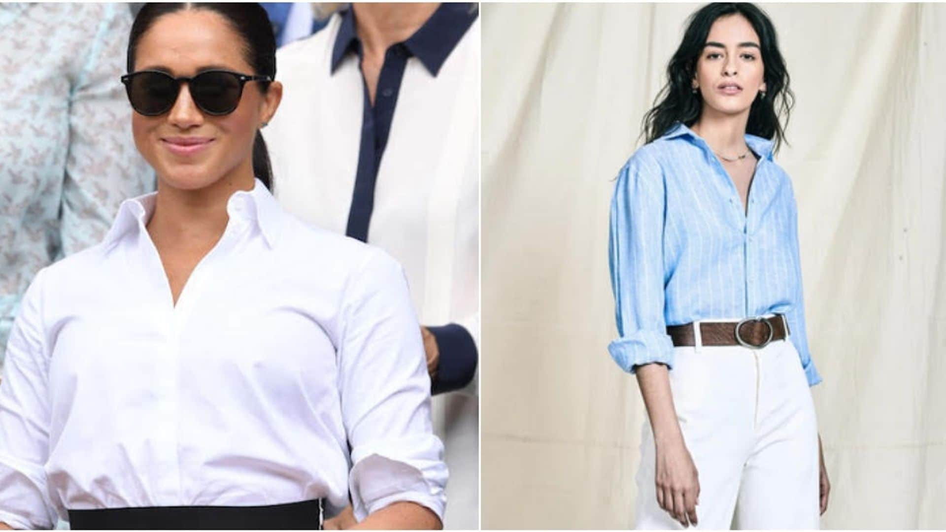 La camisa de Meghan Markle puede ser tuya ¡por $103!