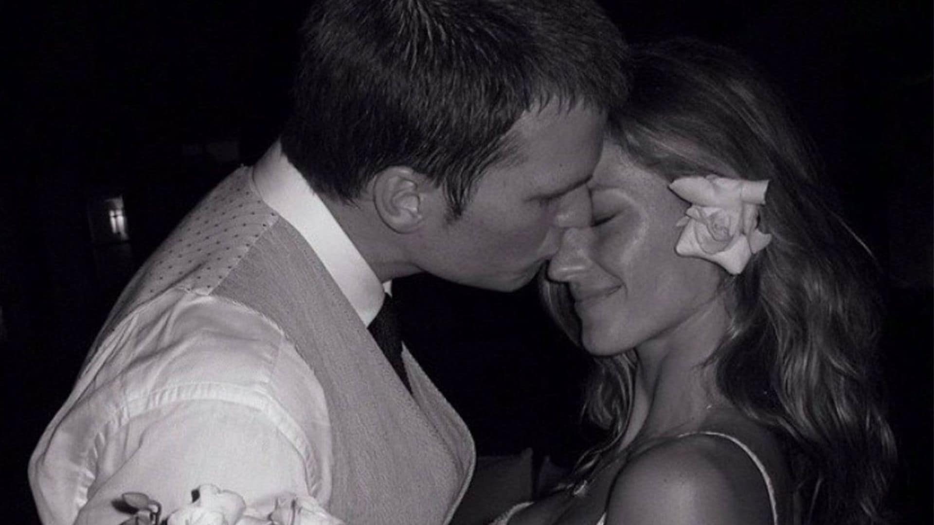 Tom Brady y Gisele Bündchen, compenetrados y superándose en romanticismo por su 13º aniversario