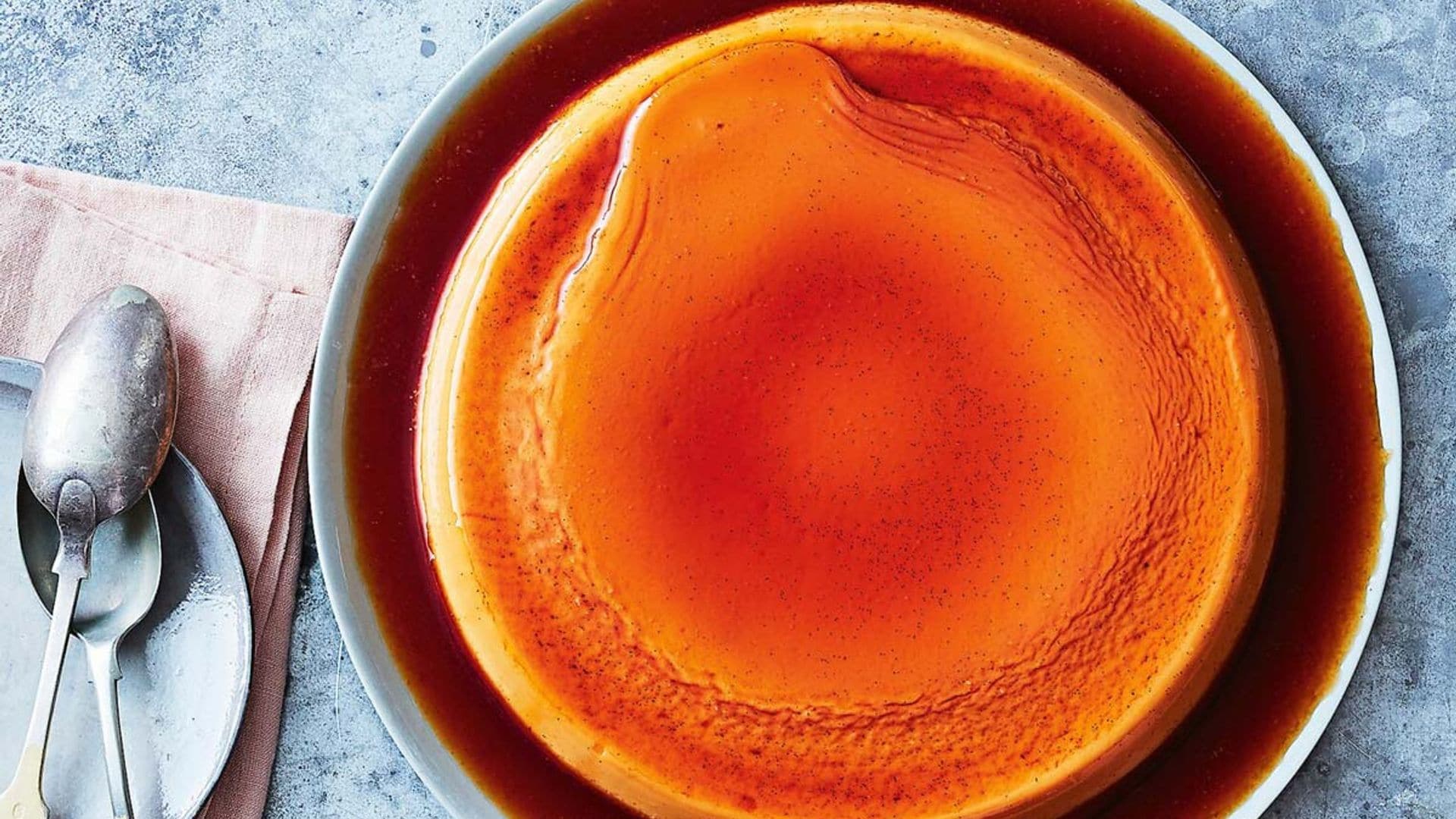 Flan en el microondas