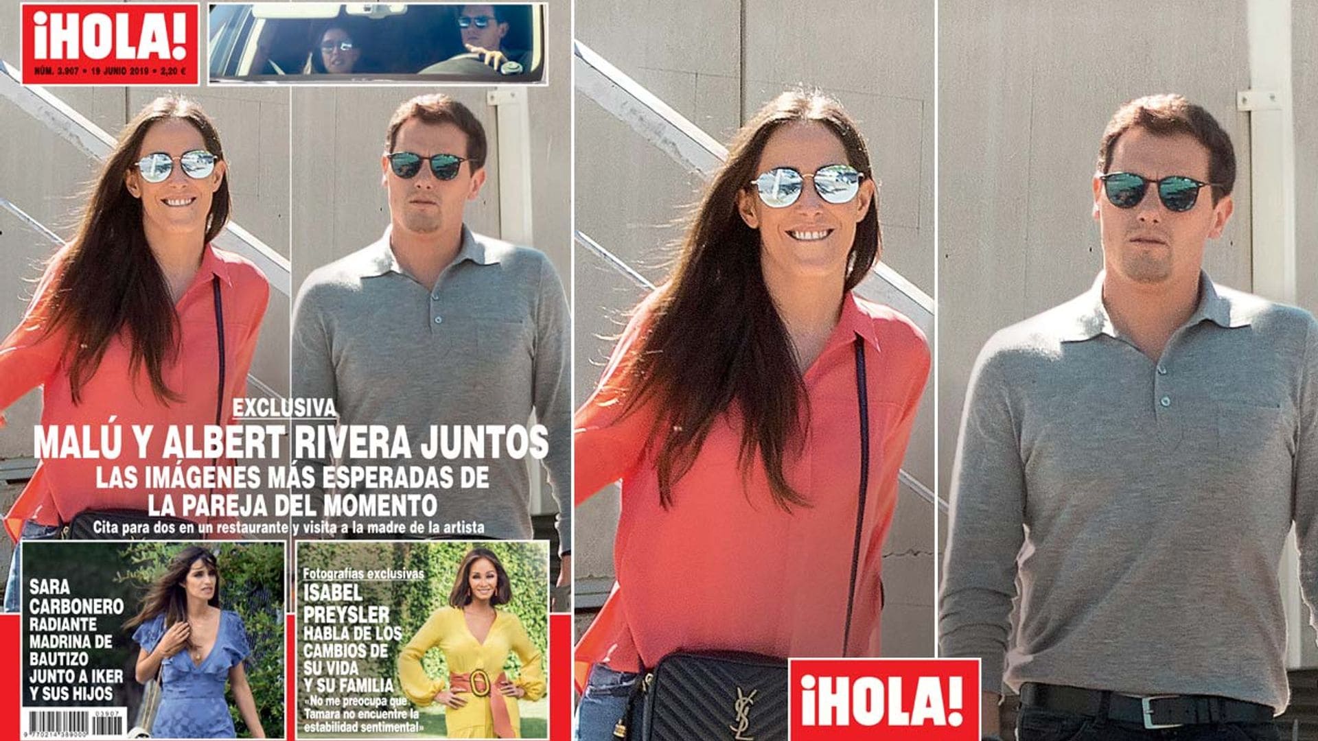 Exclusiva en ¡HOLA!, Malú y Albert Rivera juntos