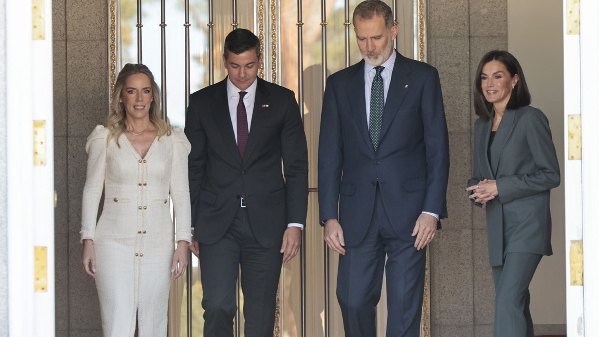 Conoce a Leticia Ocampos, la primera dama de Paraguay que se ha reunido con la reina Letizia